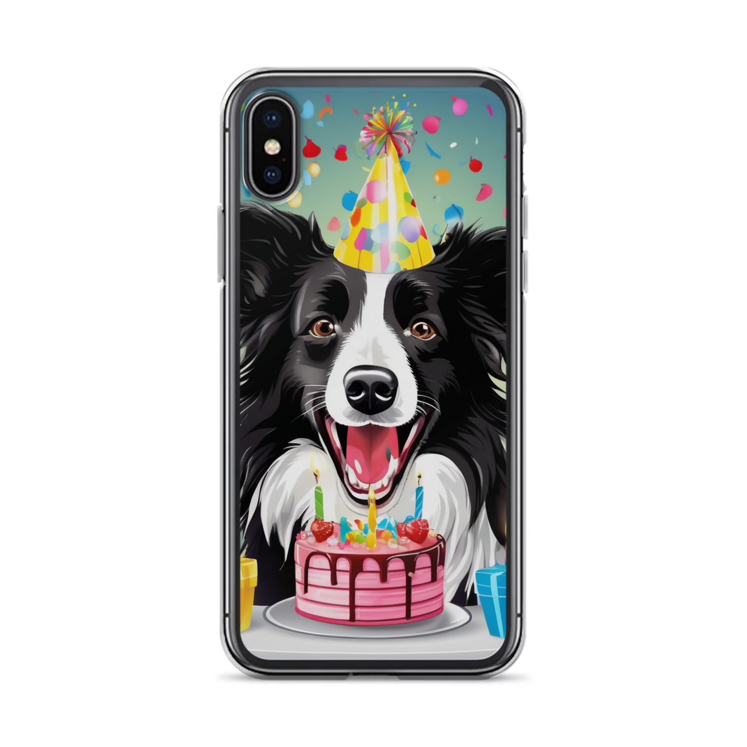 PugMug Custom Border Collie iPhone Case
