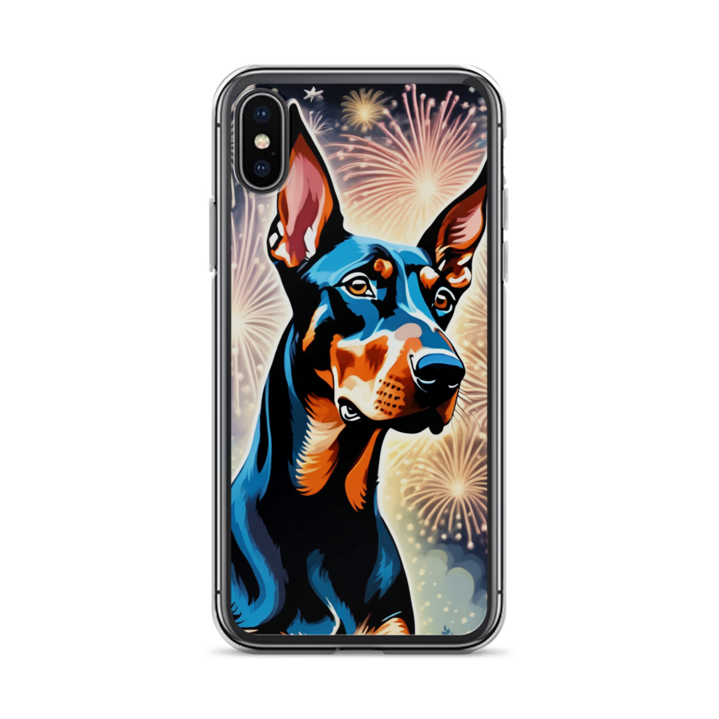 PugMug Custom Doberman Pinscher iPhone Case