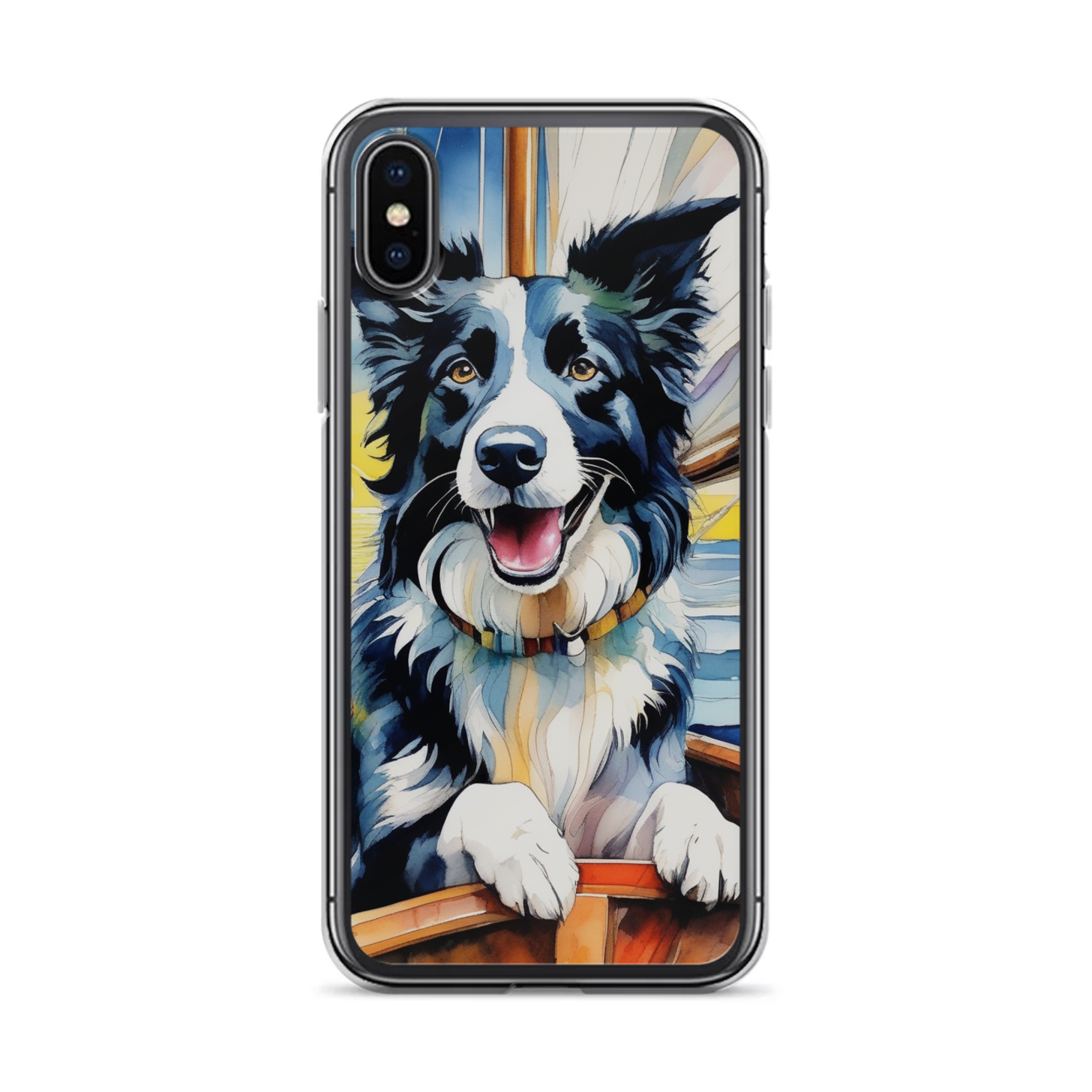 PugMug Custom Border Collie iPhone Case
