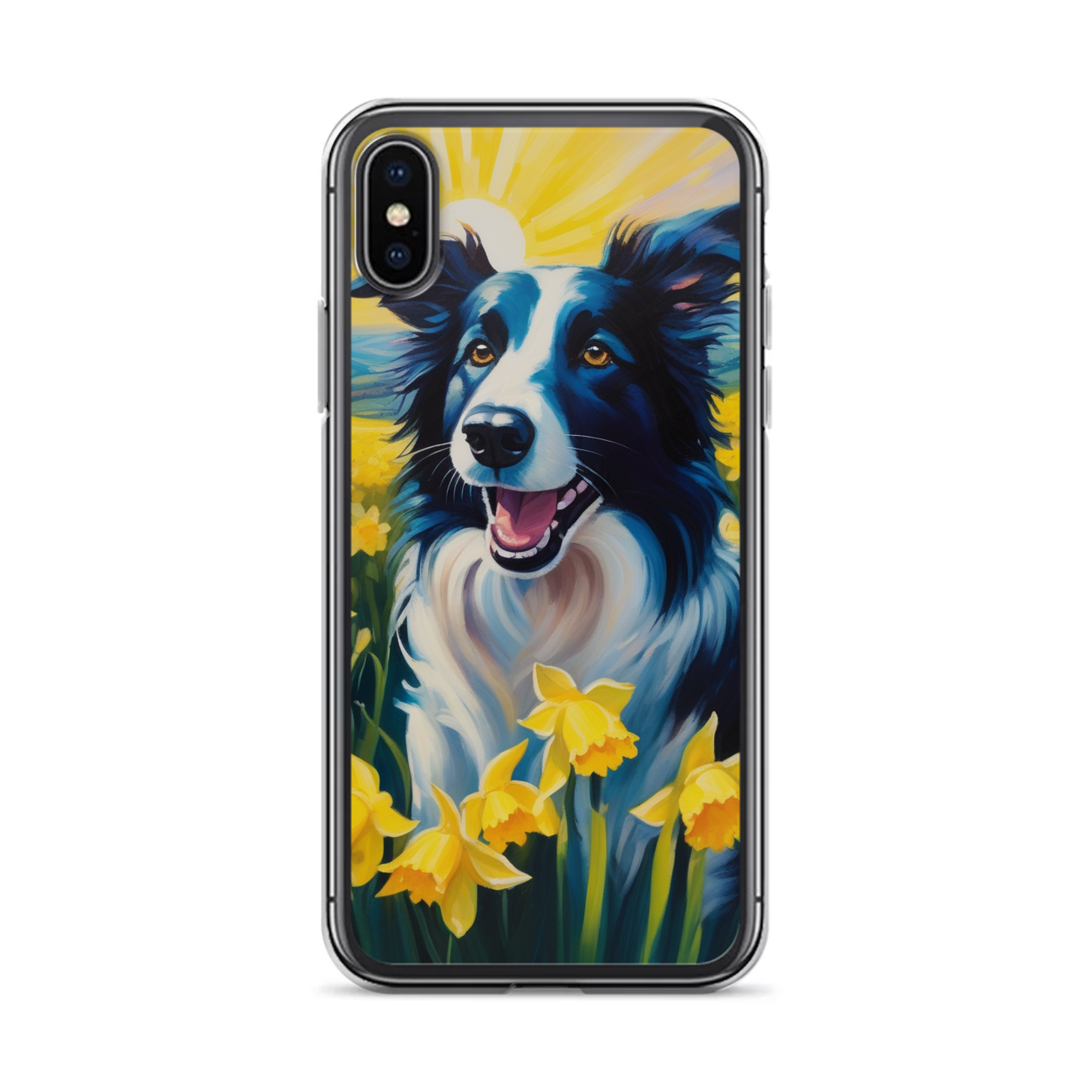 PugMug Custom Border Collie iPhone Case