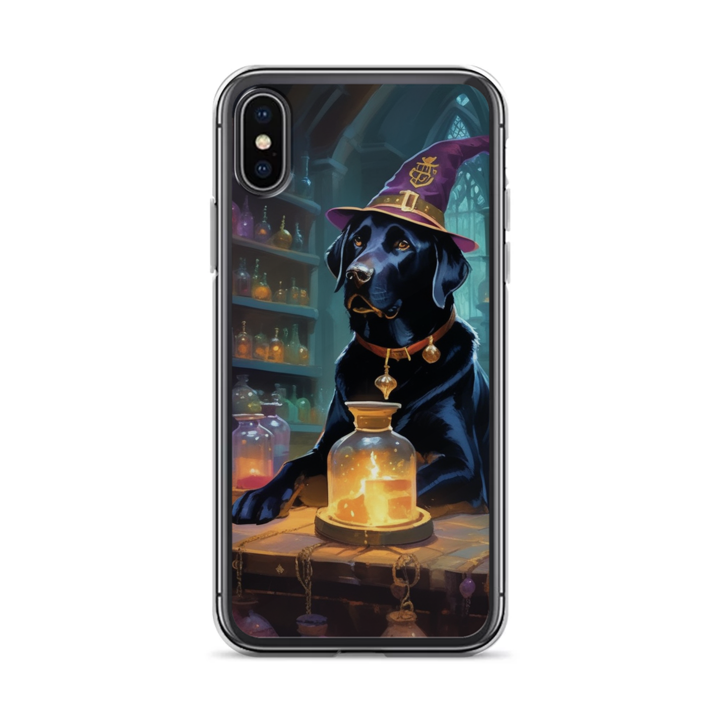 PugMug Custom Black Labrador Retriever iPhone Case