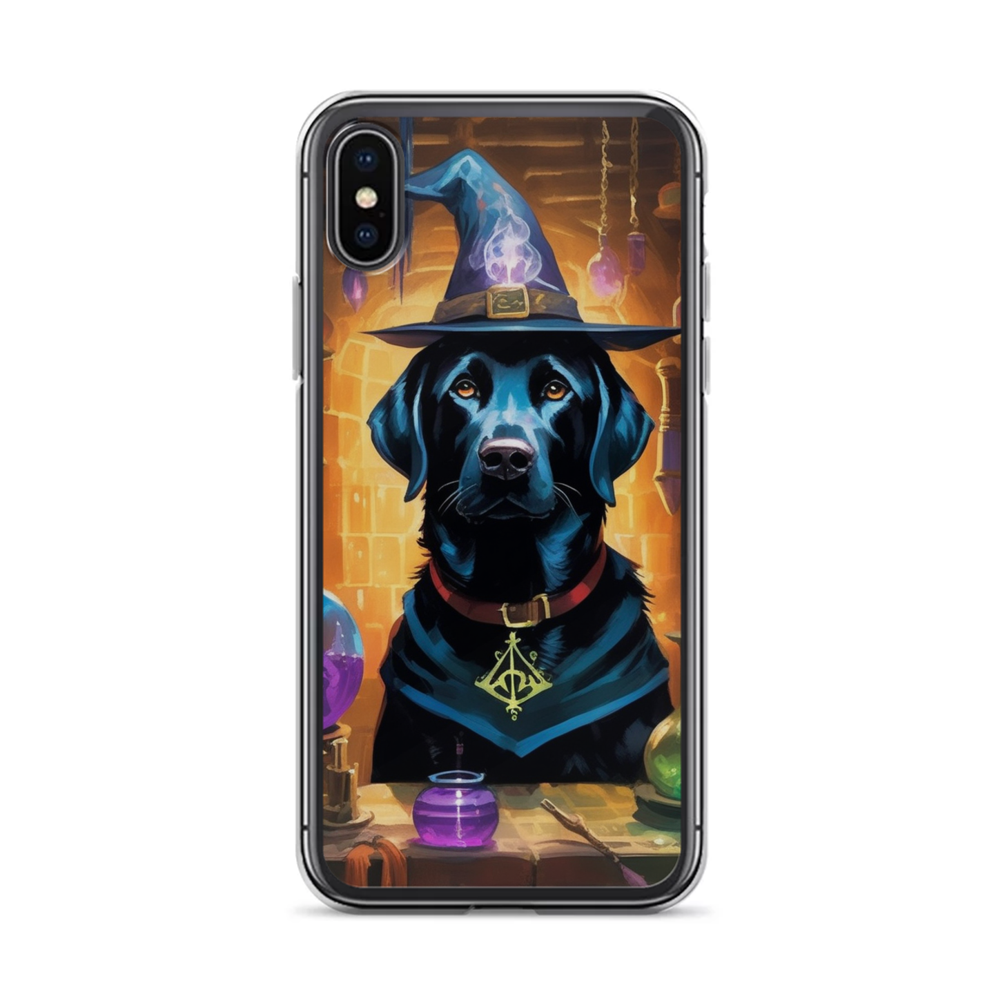 PugMug Custom Black Labrador Retriever iPhone Case