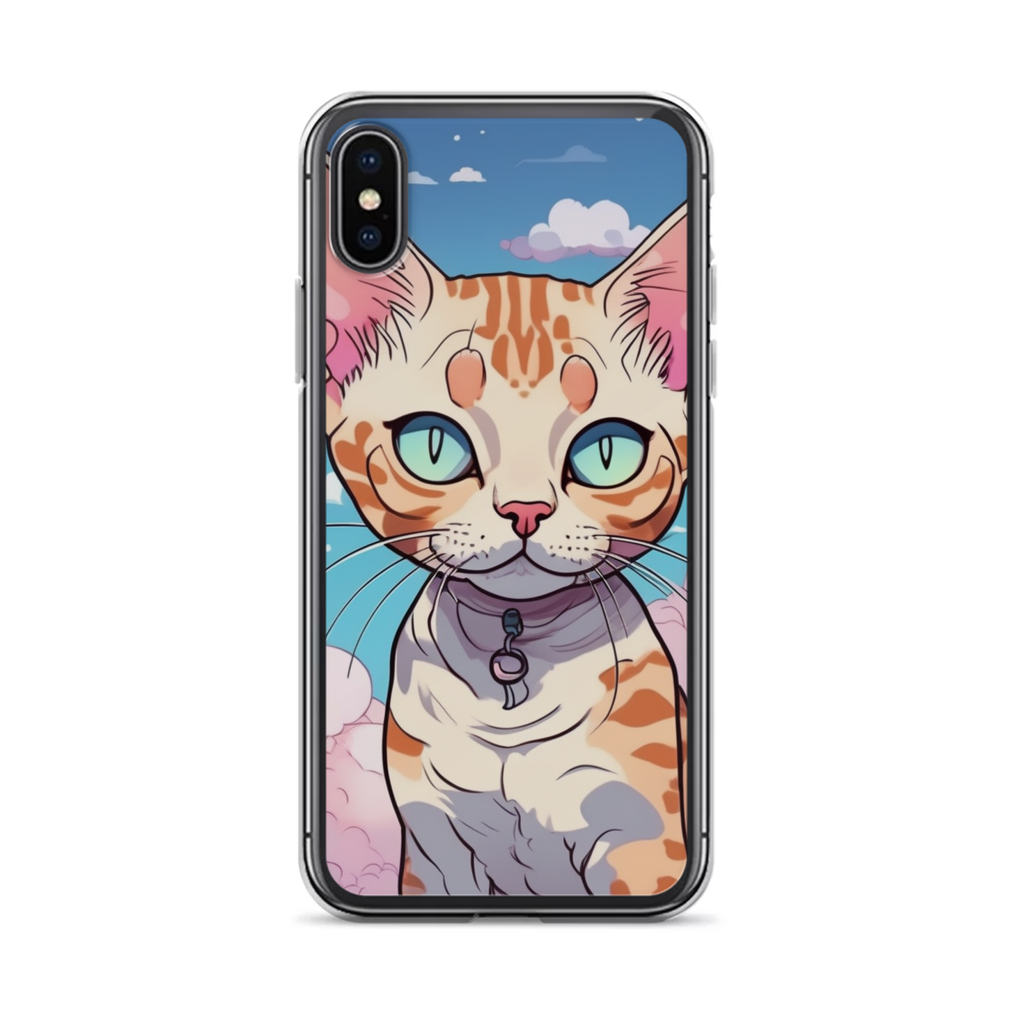 PugMug Custom Tabby Devon Rex Cat iPhone Case