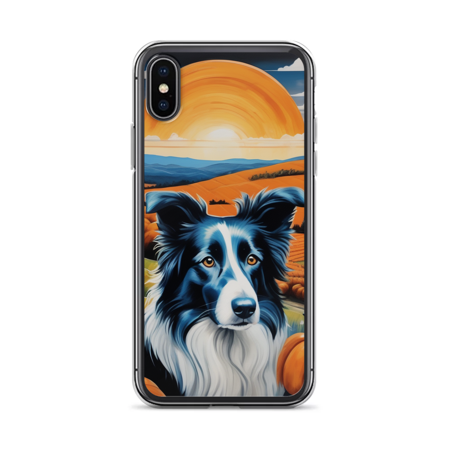 PugMug Custom Border Collie iPhone Case