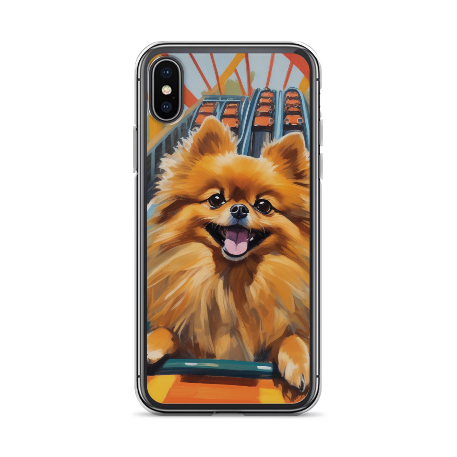 PugMug Custom Tan Pomeranian iPhone Case