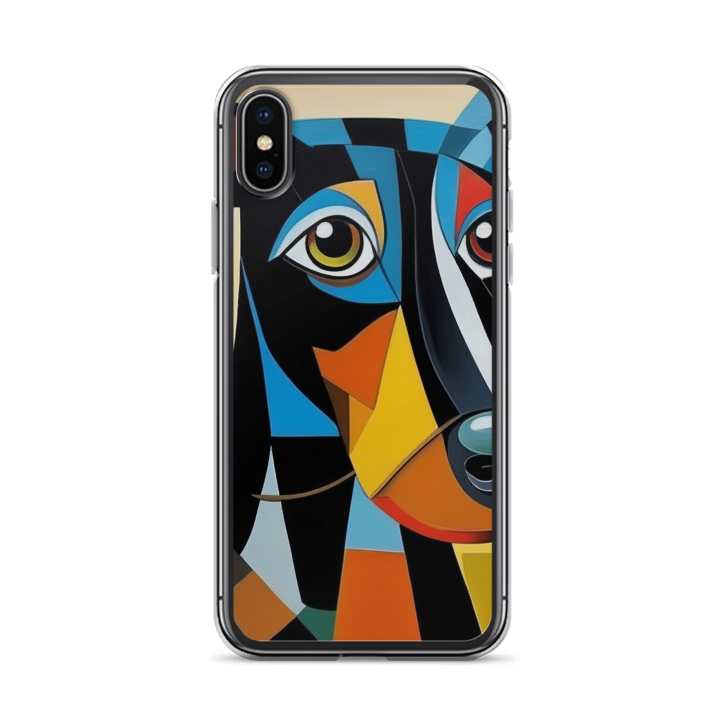 PugMug Custom Black Dachshund iPhone Case