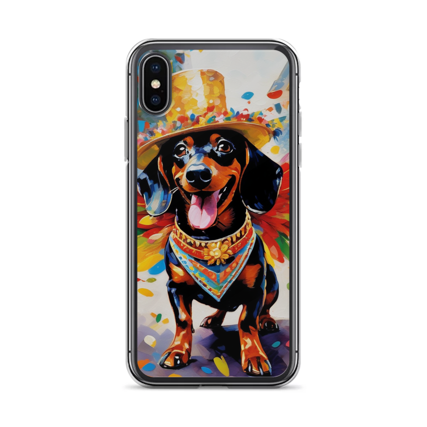 PugMug Custom Tan Dachshund iPhone Case