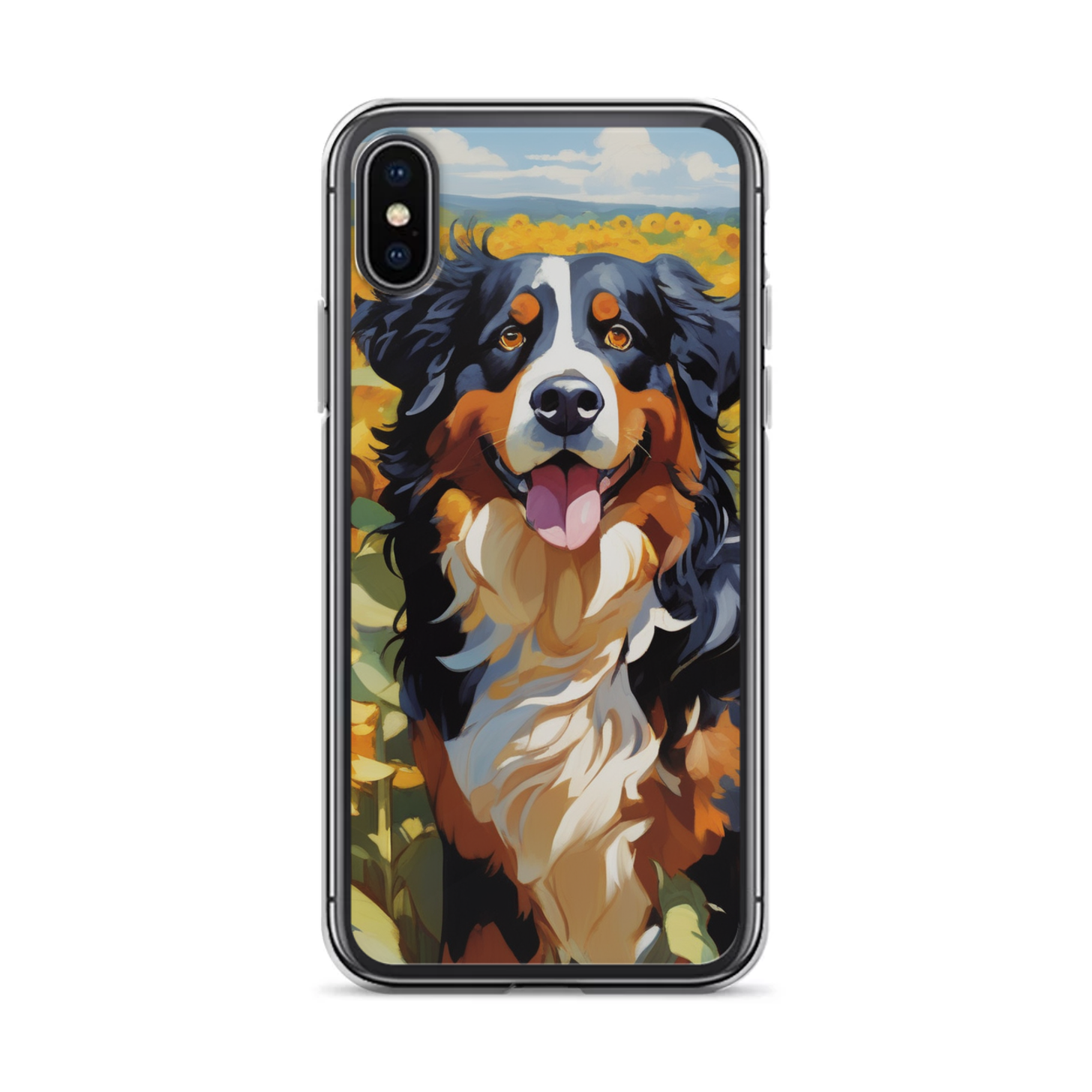 PugMug Custom Bernese Mountain Dog iPhone Case