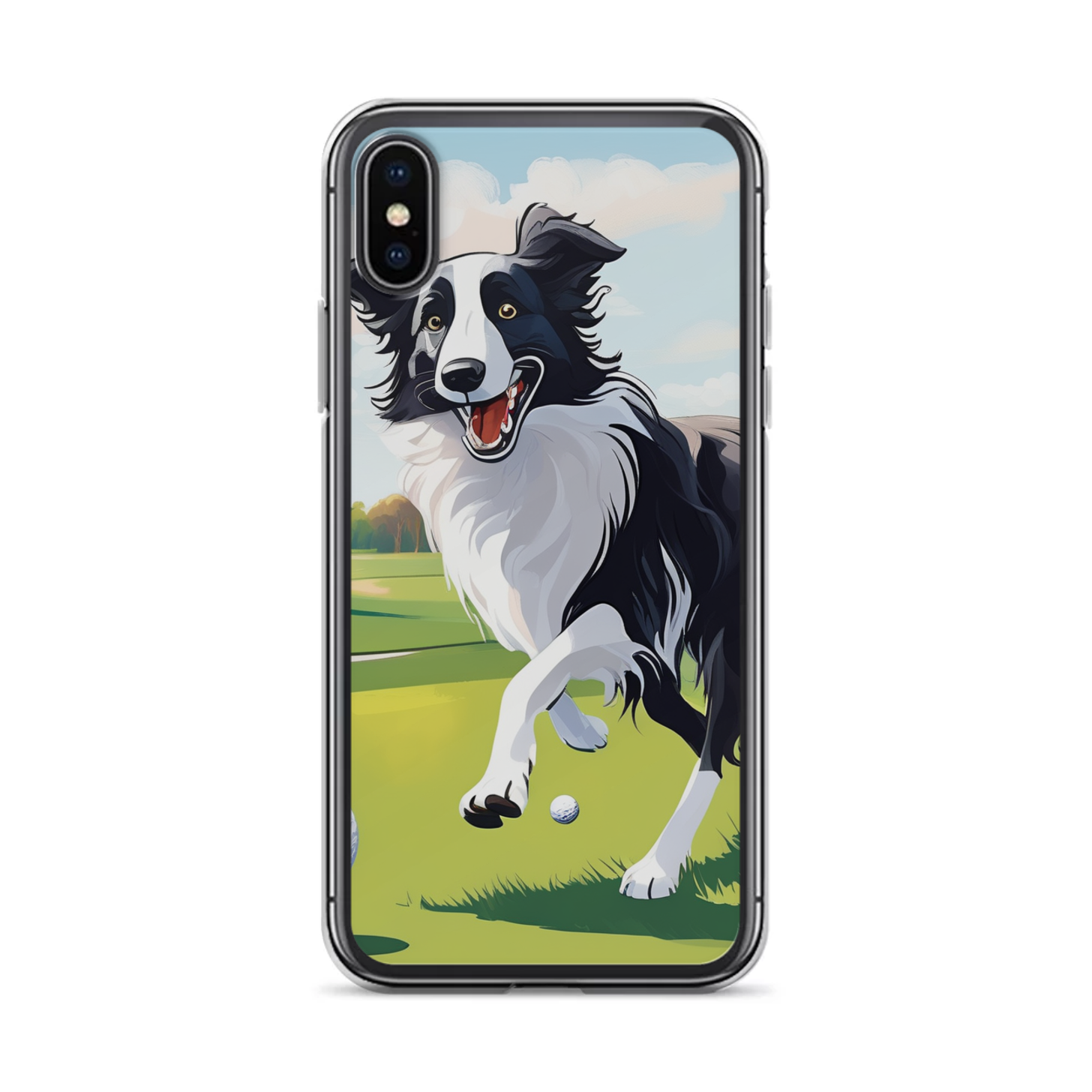 PugMug Custom Border Collie iPhone Case