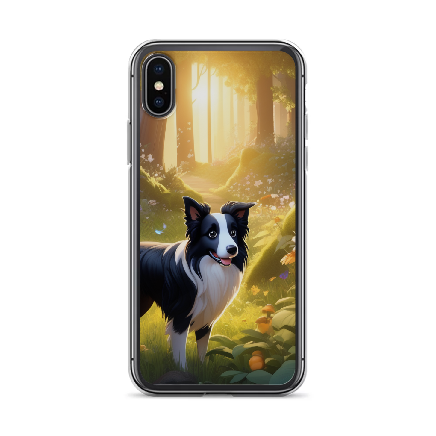 PugMug Custom Border Collie iPhone Case