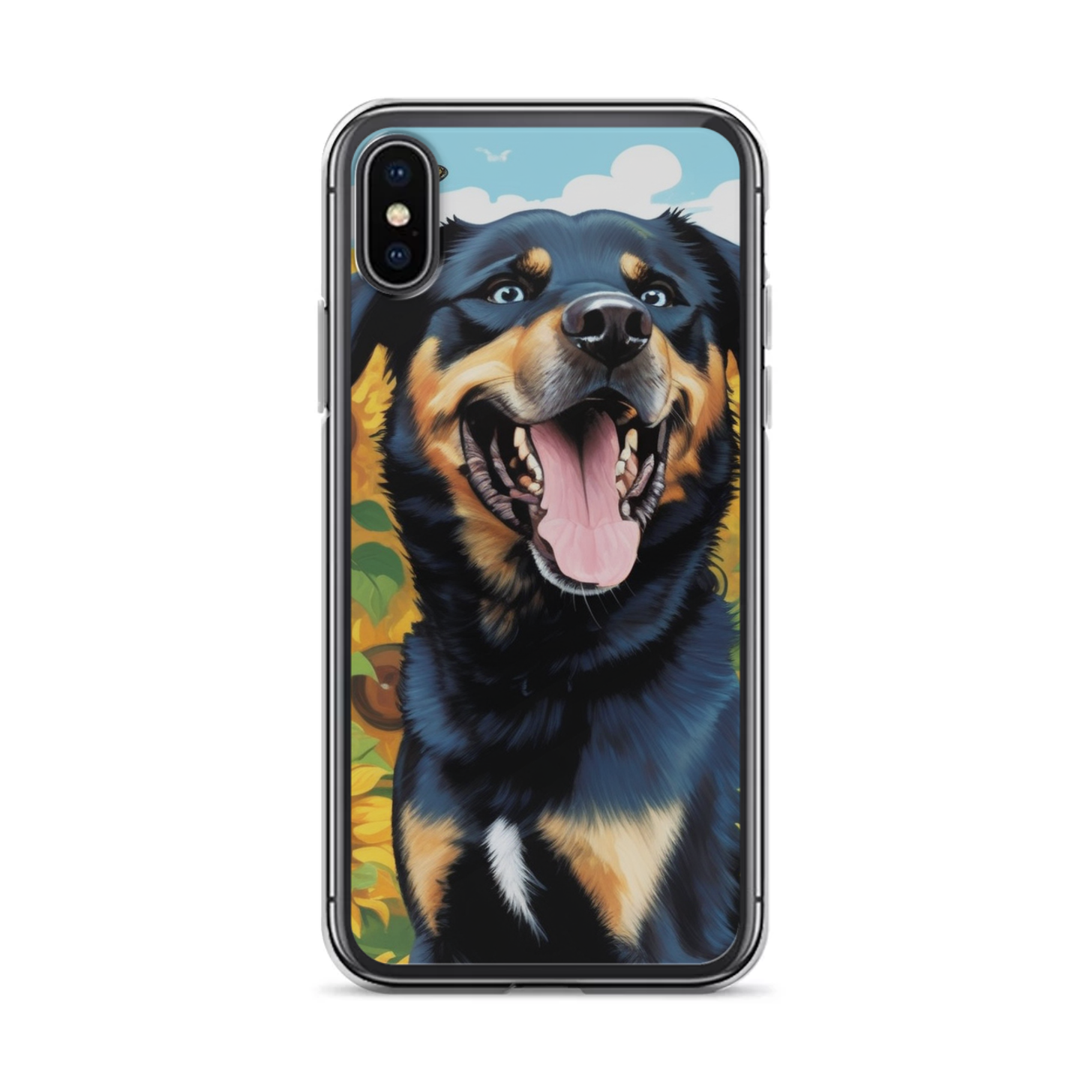 PugMug Custom Blue iPhone Case
