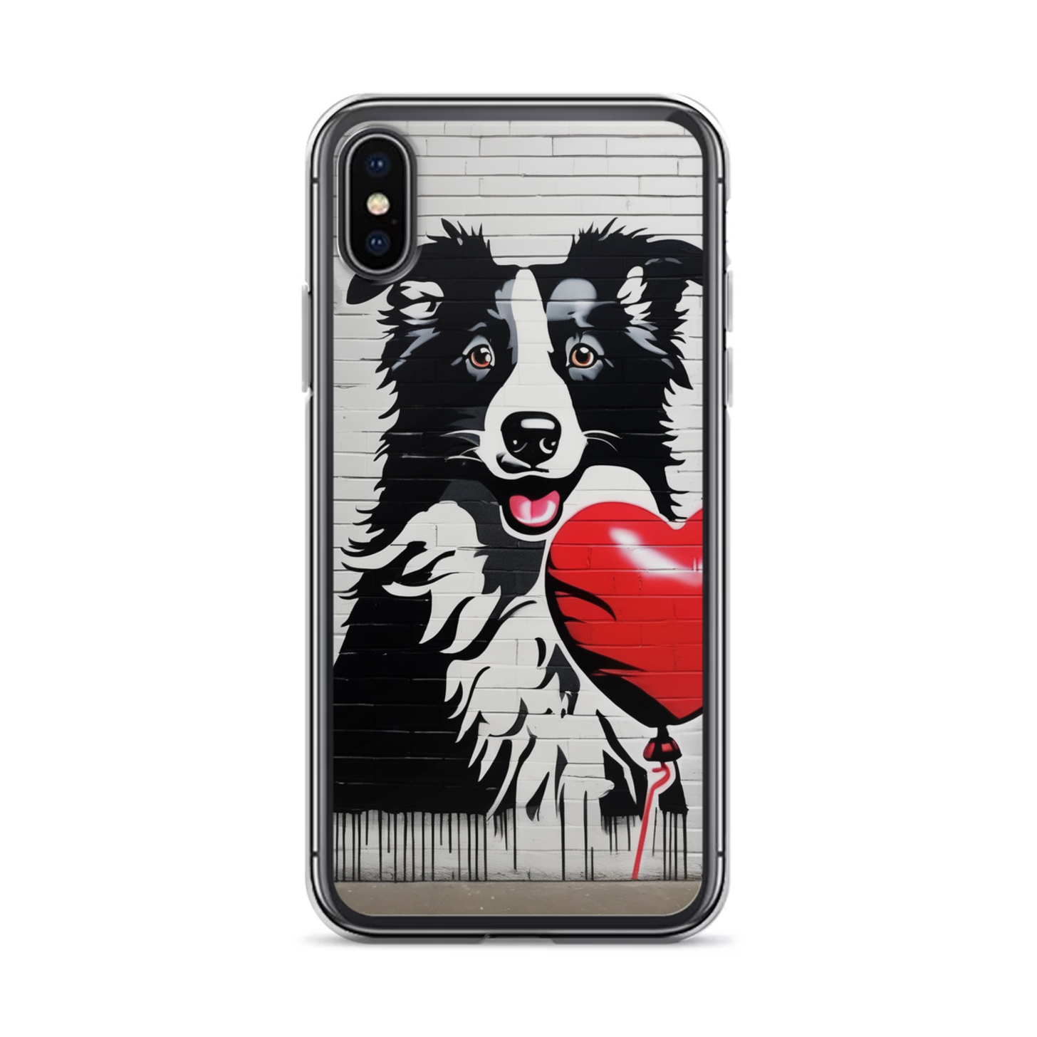 PugMug Custom Border Collie iPhone Case