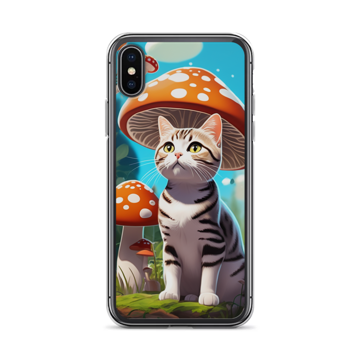 PugMug Custom Tabby American Shorthair Cat iPhone Case