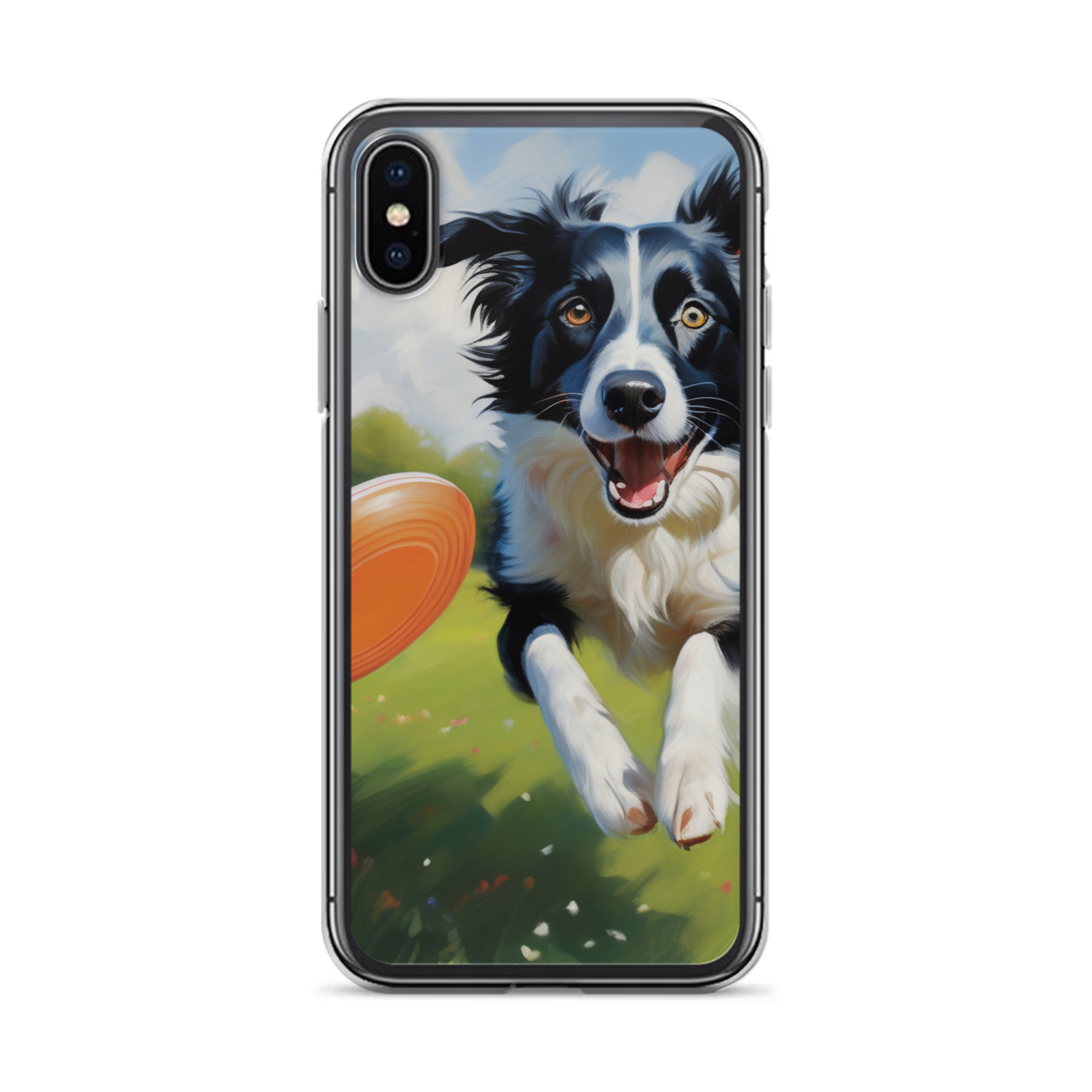 PugMug Custom Border Collie iPhone Case