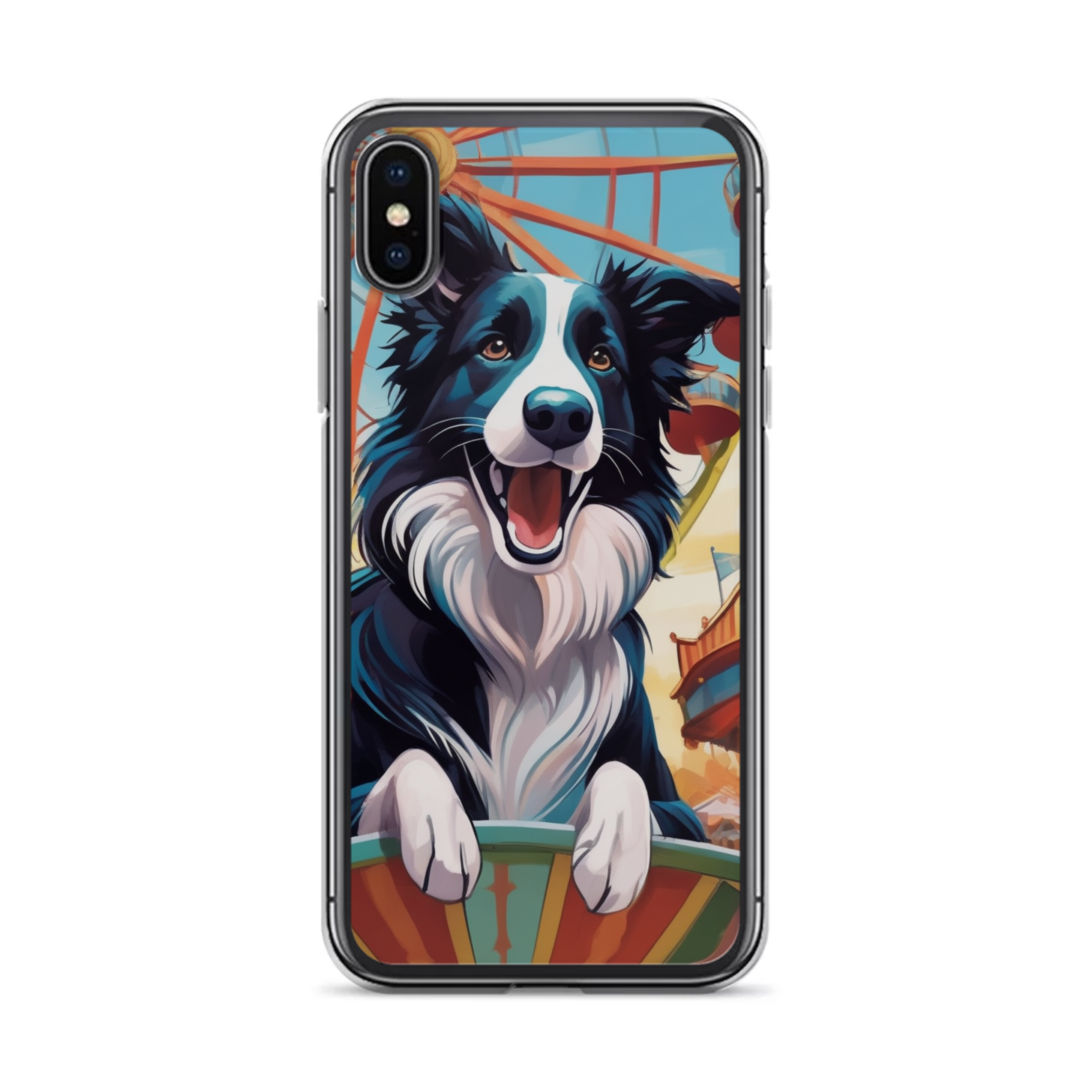 PugMug Custom Border Collie iPhone Case