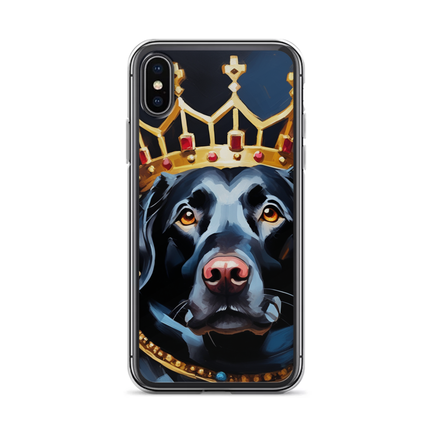 PugMug Custom Black Labrador Retriever iPhone Case