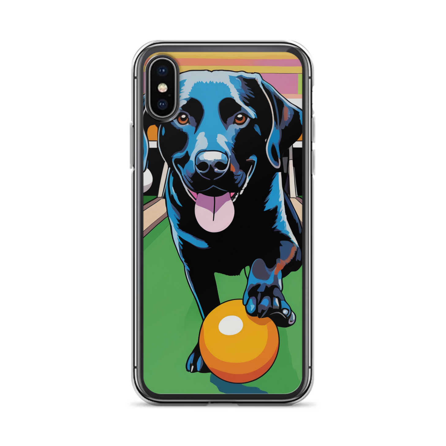PugMug Custom Black Labrador Retriever iPhone Case