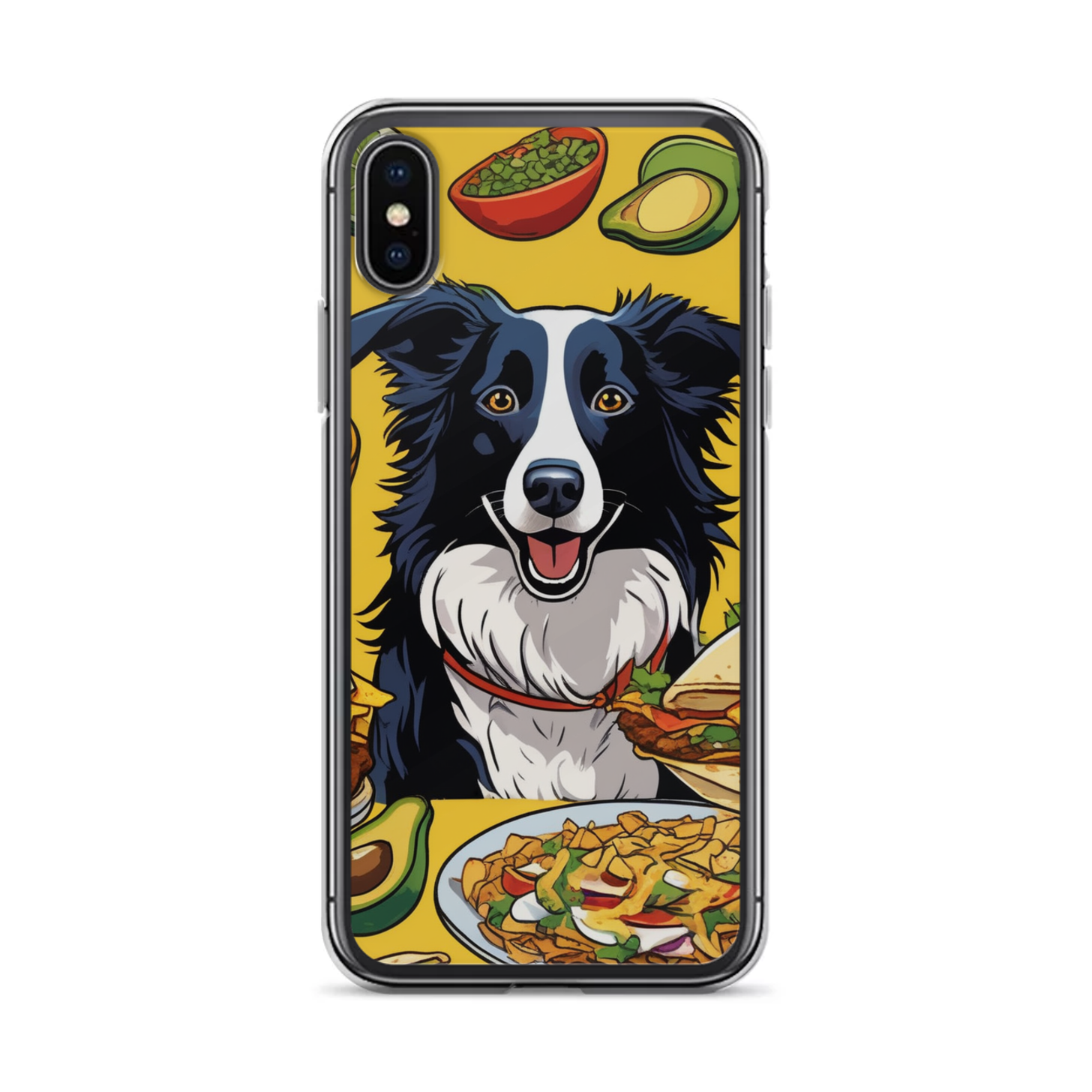 PugMug Custom Border Collie iPhone Case