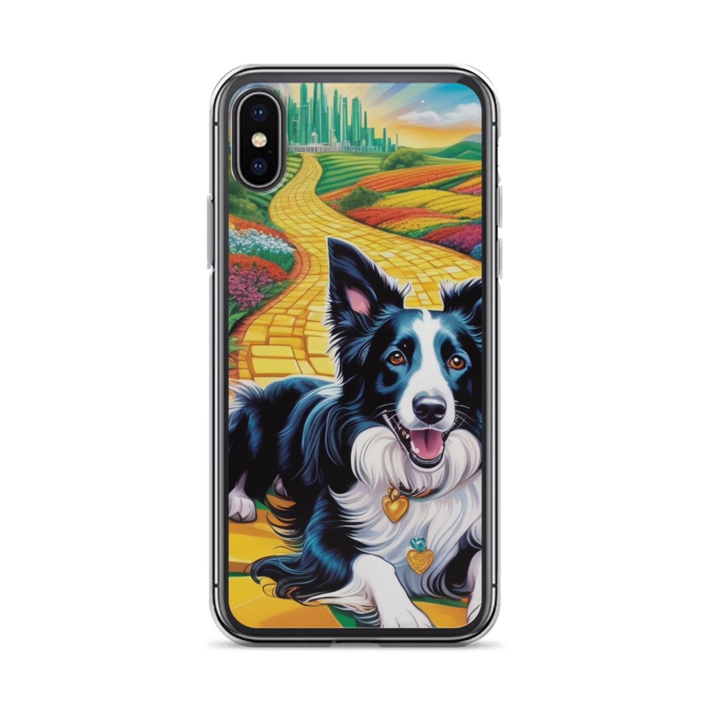 PugMug Custom Border Collie iPhone Case