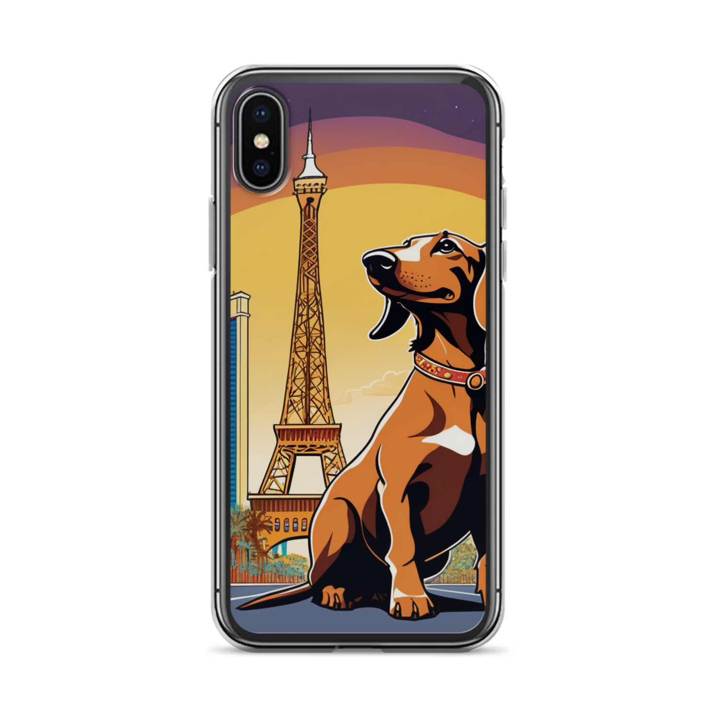 PugMug Custom Tan Dachshund iPhone Case