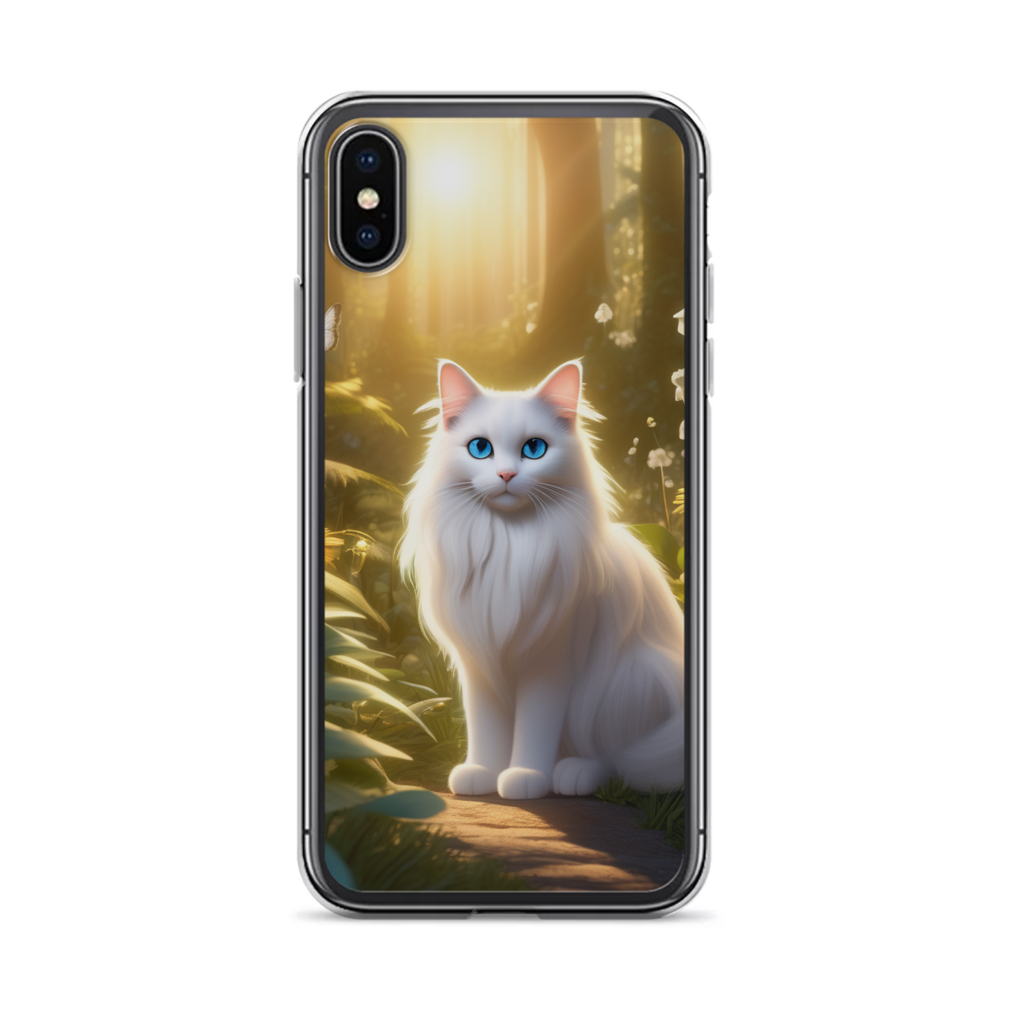 PugMug Custom White Ragdoll Cat iPhone Case