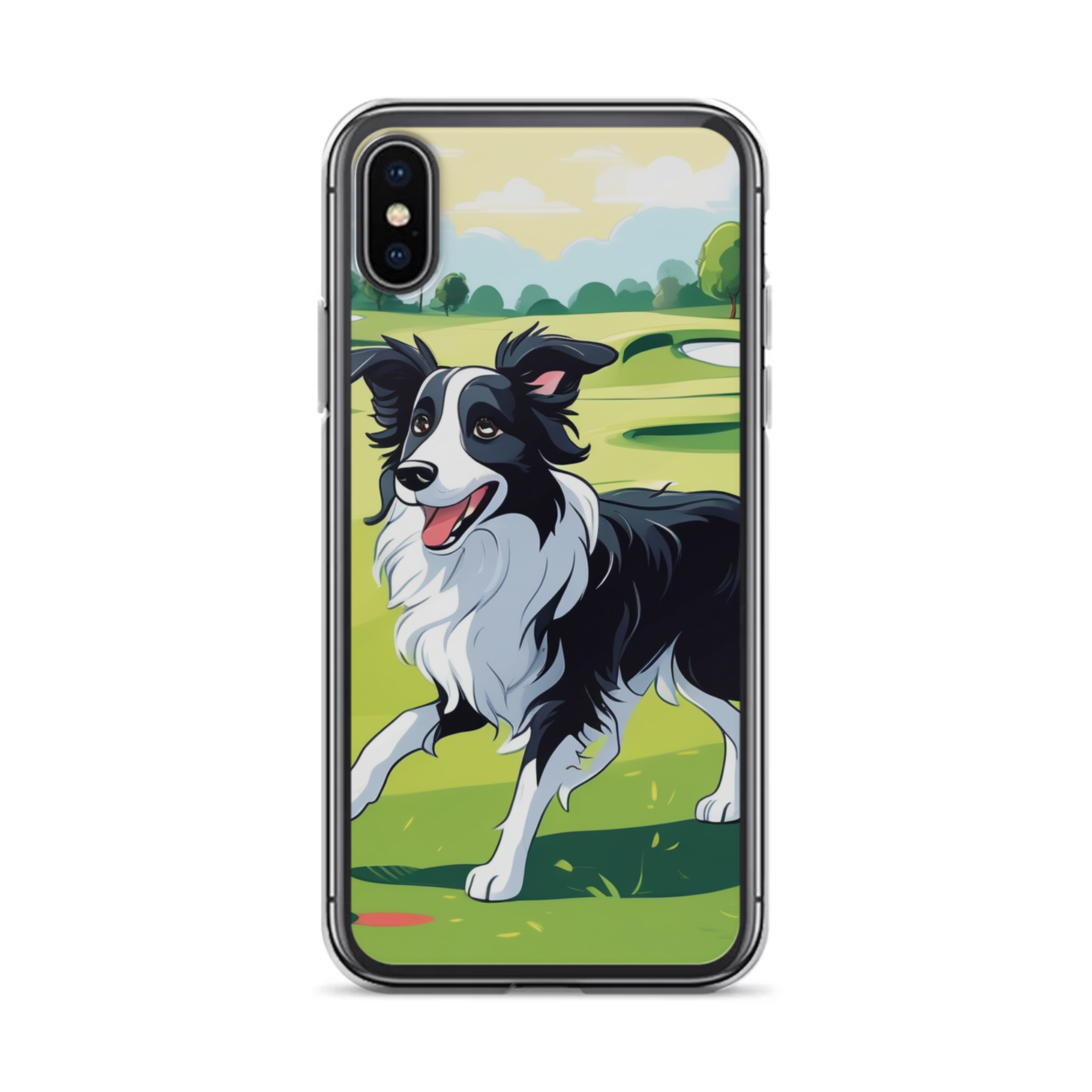 PugMug Custom Border Collie iPhone Case