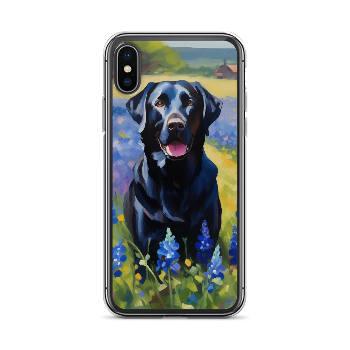 PugMug Custom Black Labrador Retriever iPhone Case