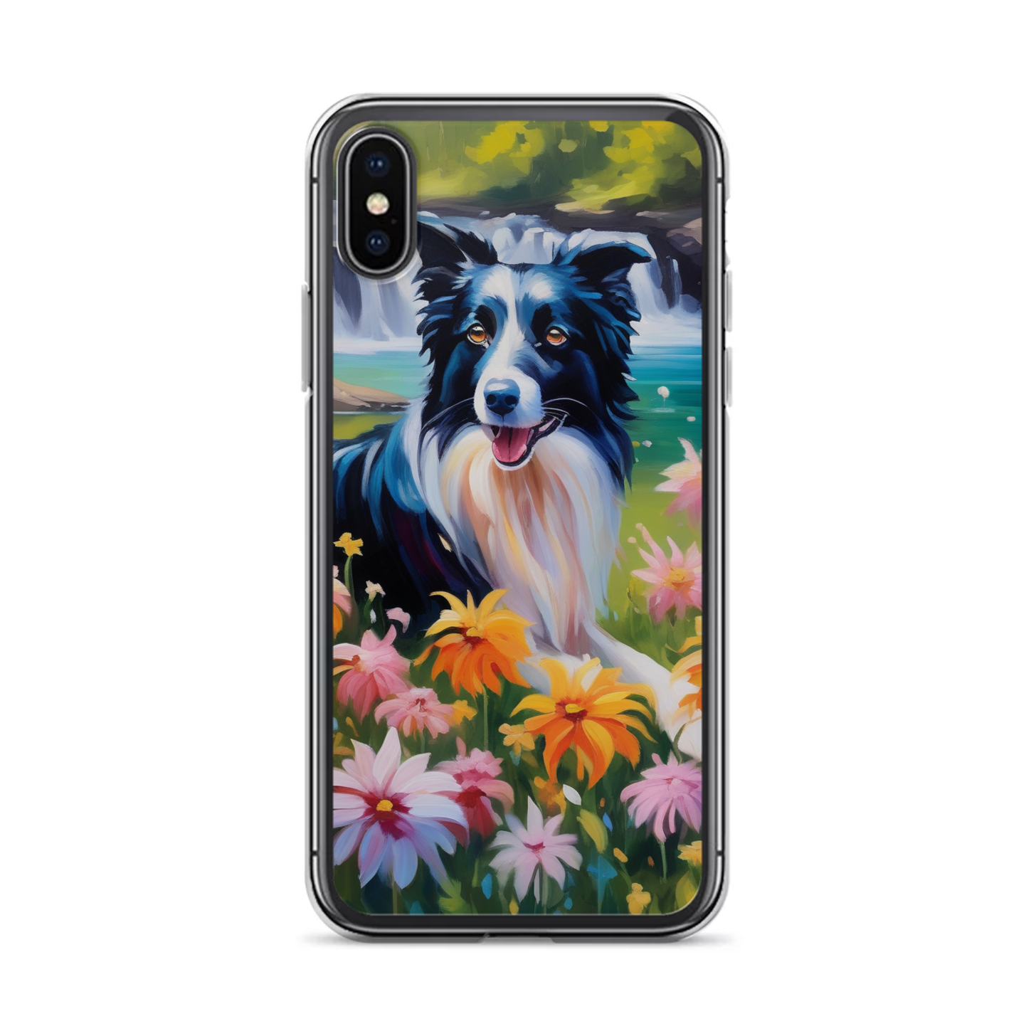 PugMug Custom Border Collie iPhone Case