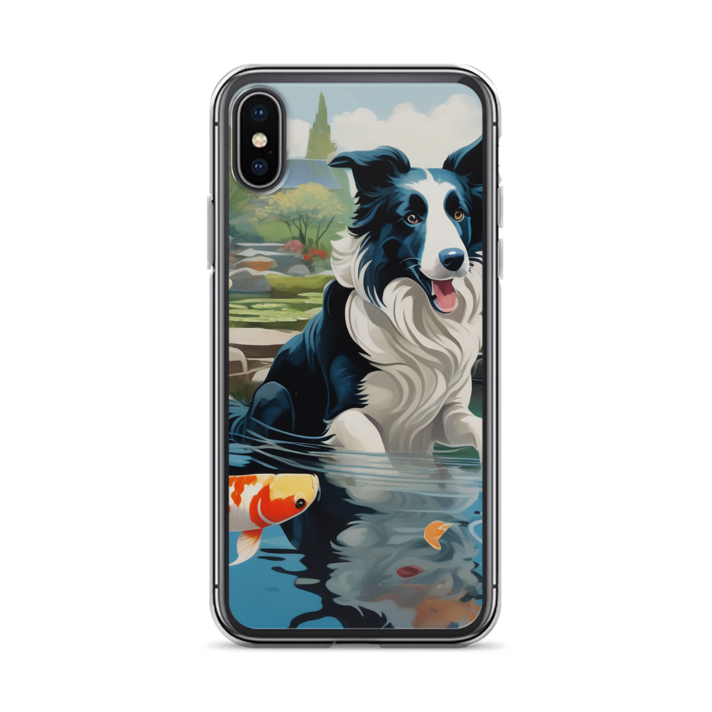 PugMug Custom Border Collie iPhone Case