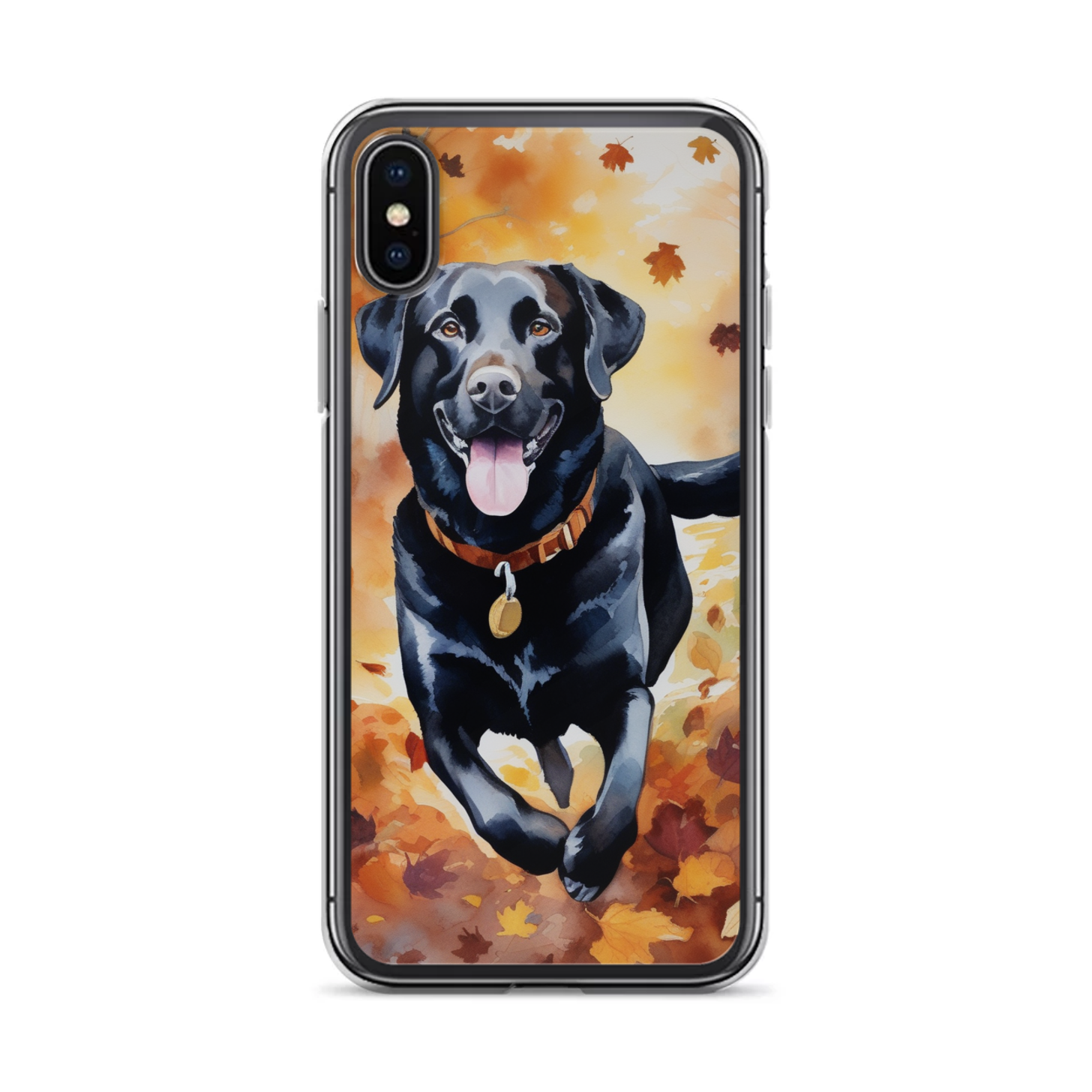 PugMug Custom Black Labrador Retriever iPhone Case