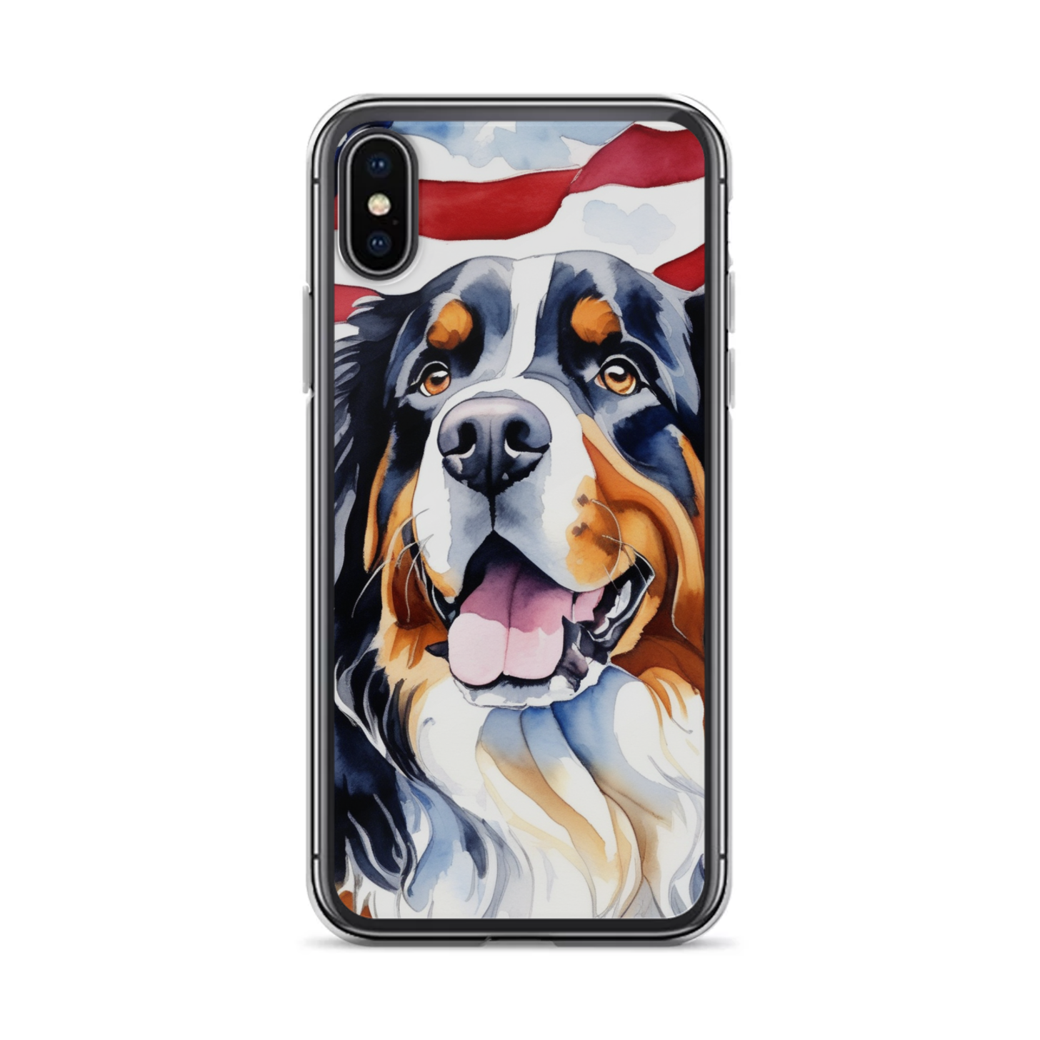 PugMug Custom Bernese Mountain Dog iPhone Case