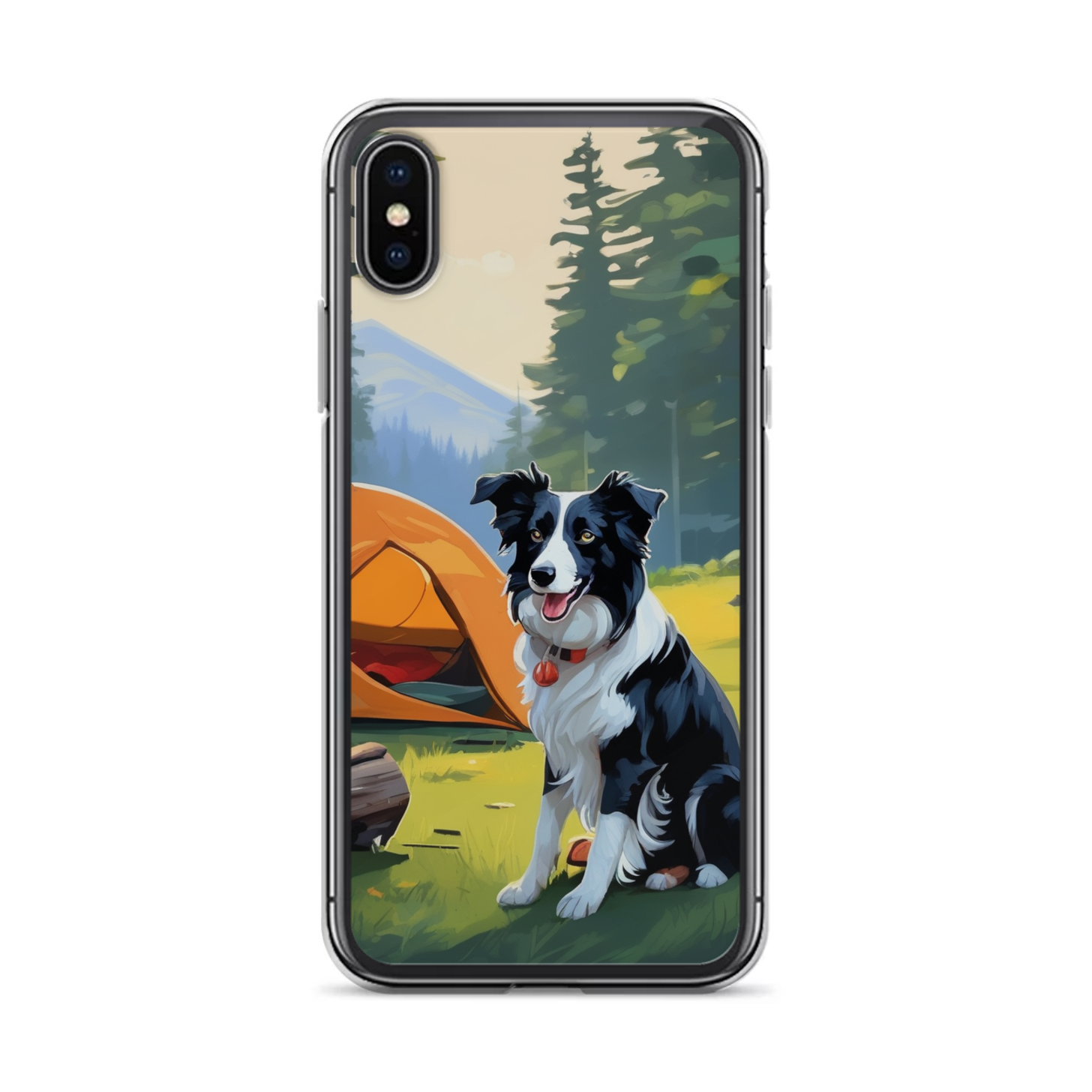 PugMug Custom Border Collie iPhone Case