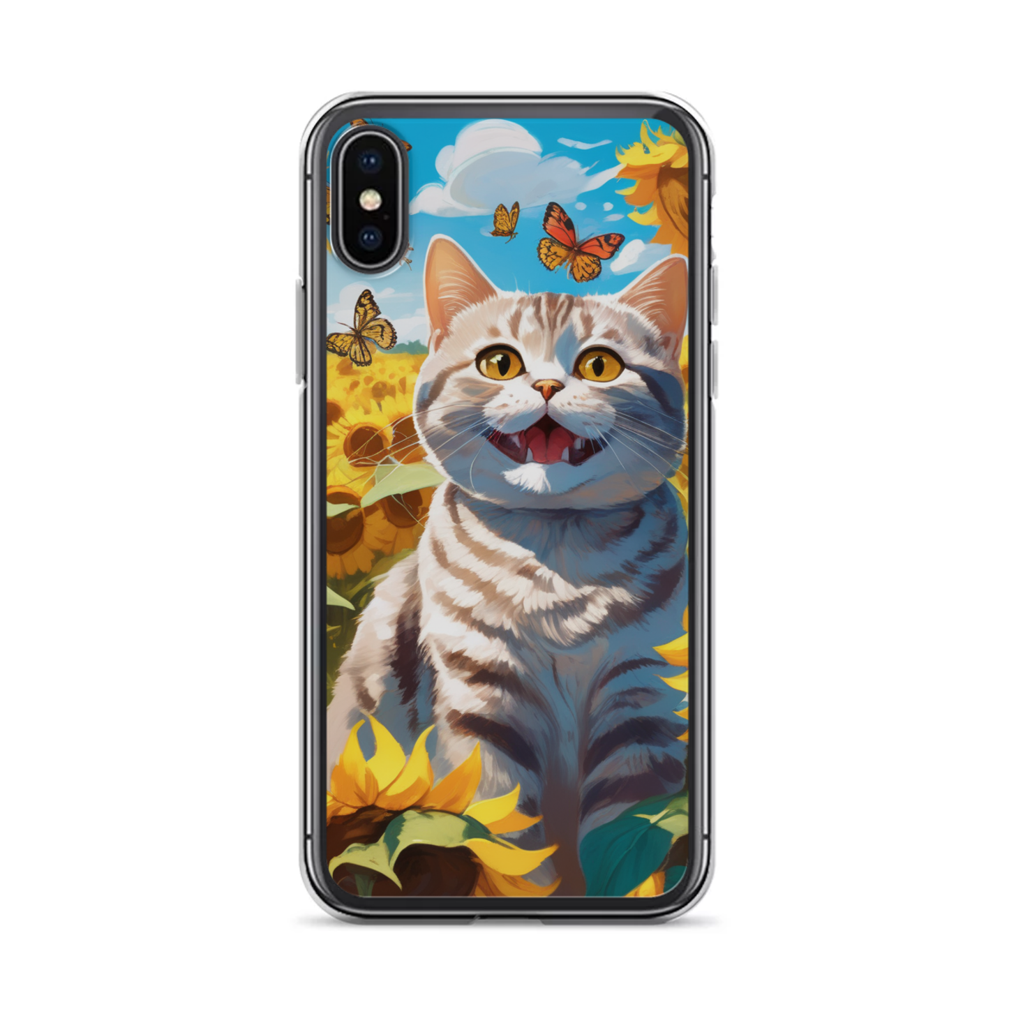 PugMug Custom Tabby British Shorthair Cat iPhone Case