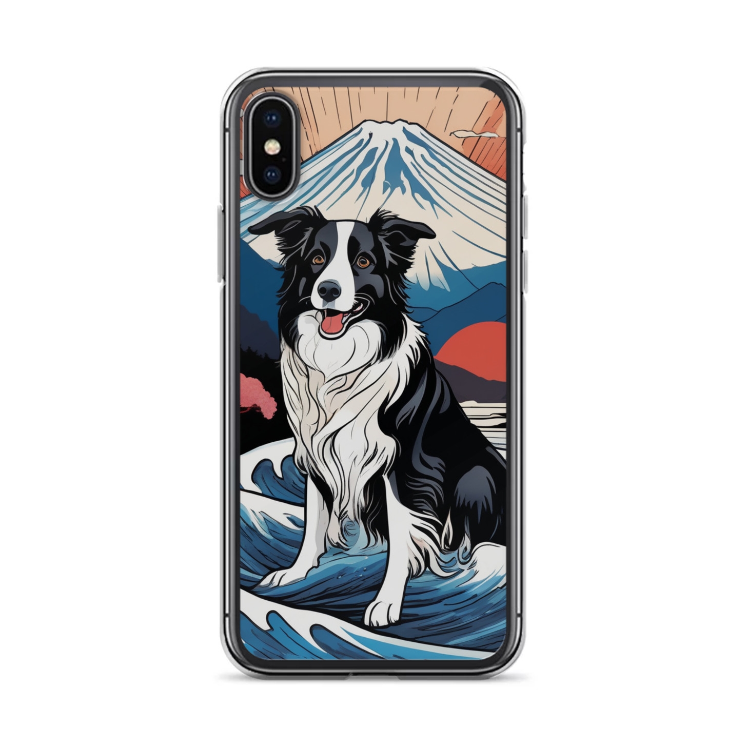 PugMug Custom Border Collie iPhone Case