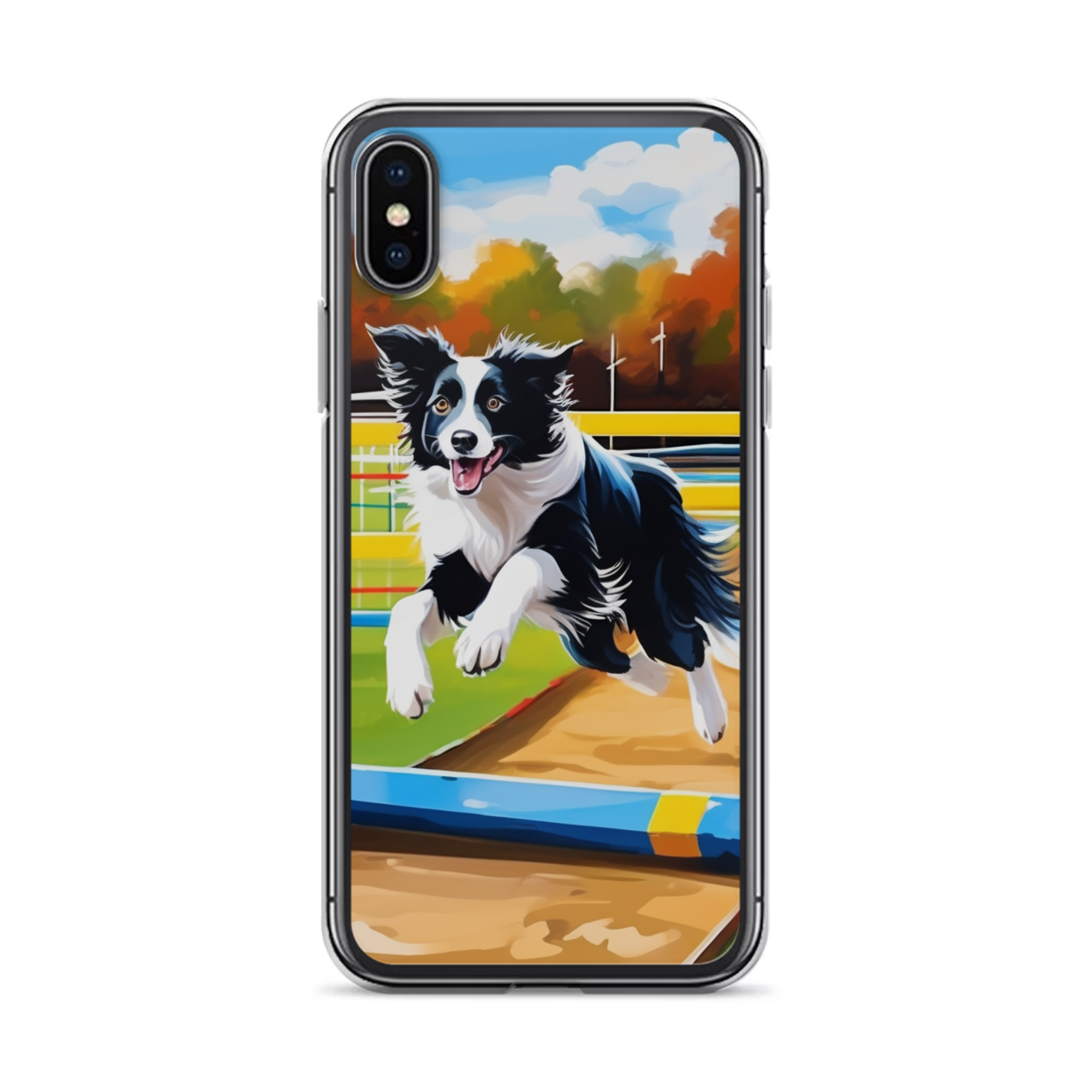 PugMug Custom Border Collie iPhone Case