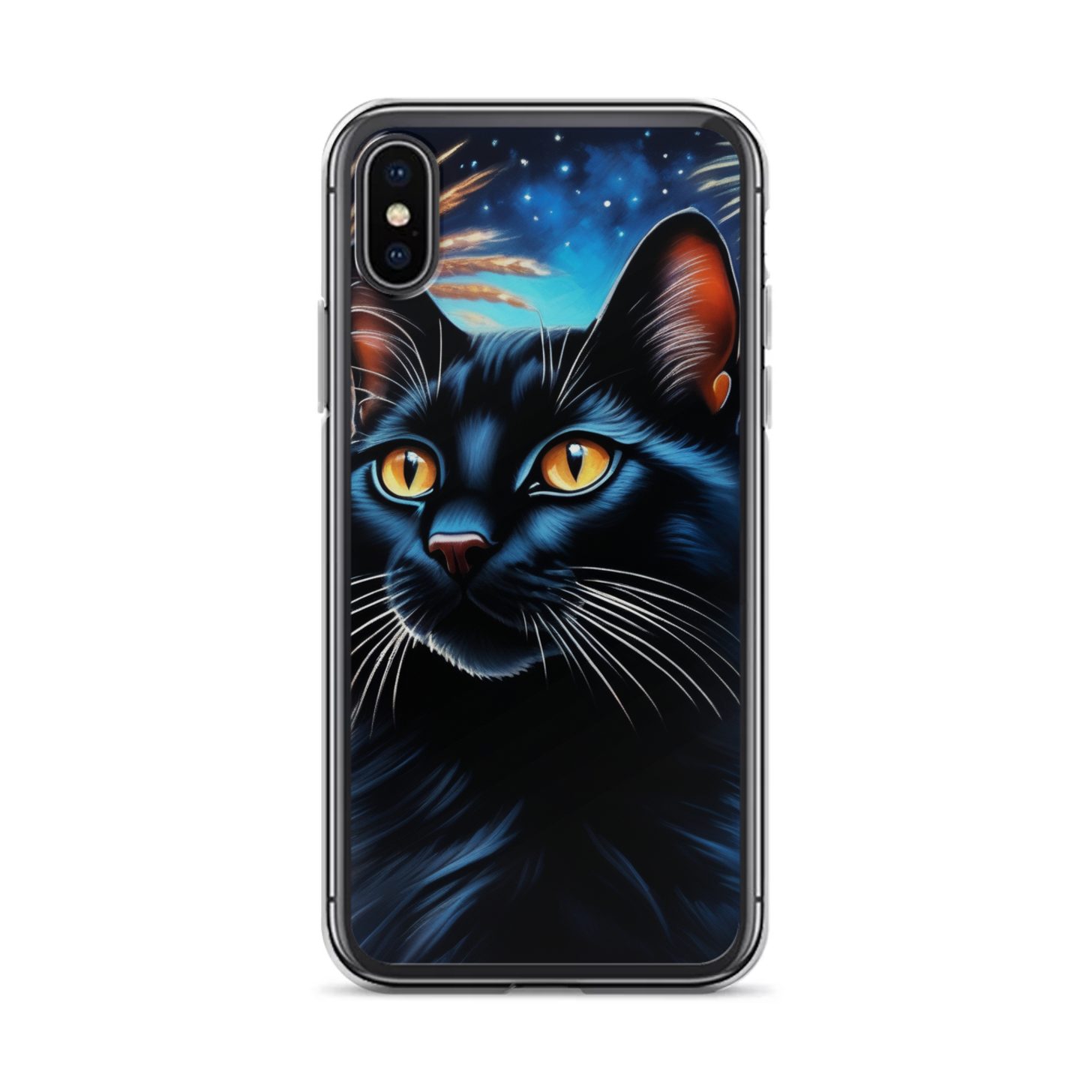 PugMug Custom Black Exotic Cat iPhone Case