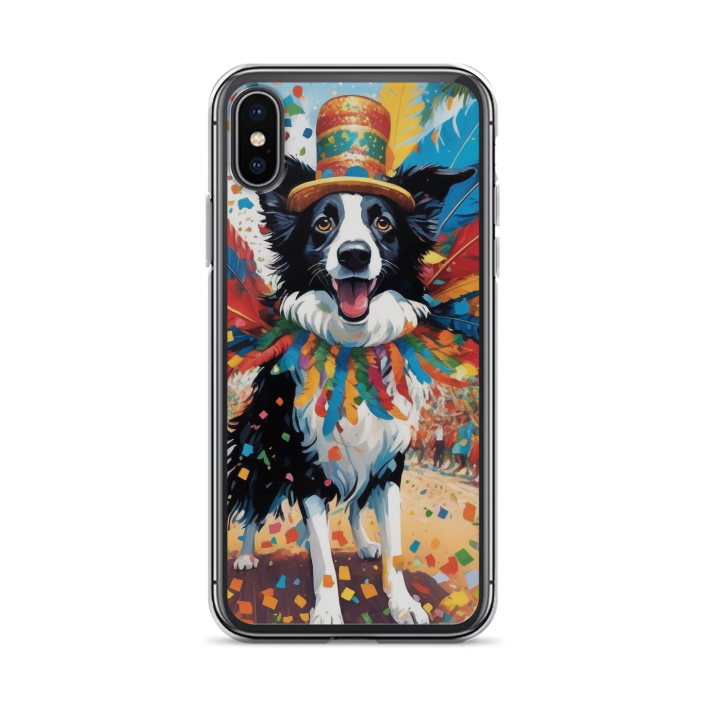PugMug Custom Border Collie iPhone Case