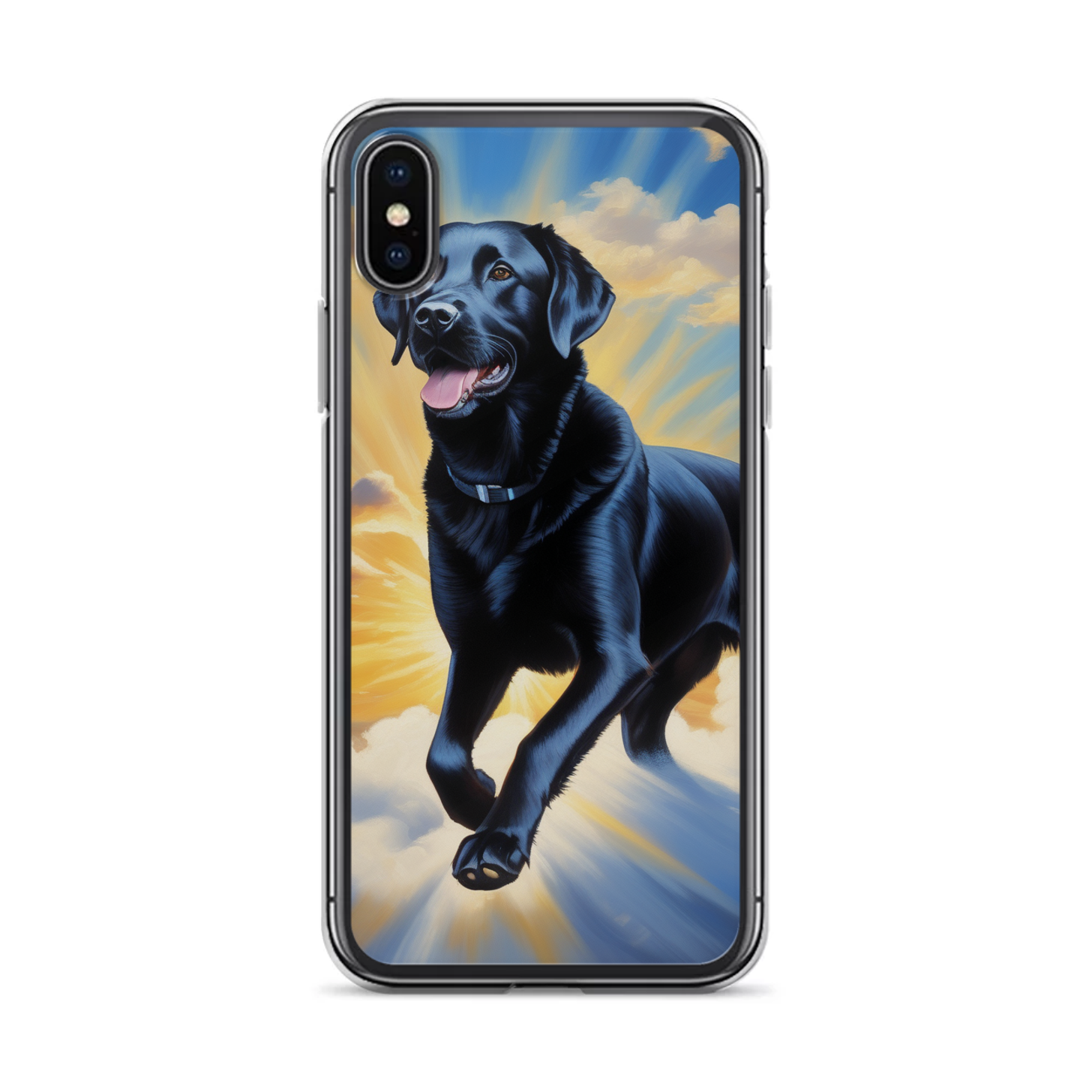 PugMug Custom Black Labrador Retriever iPhone Case