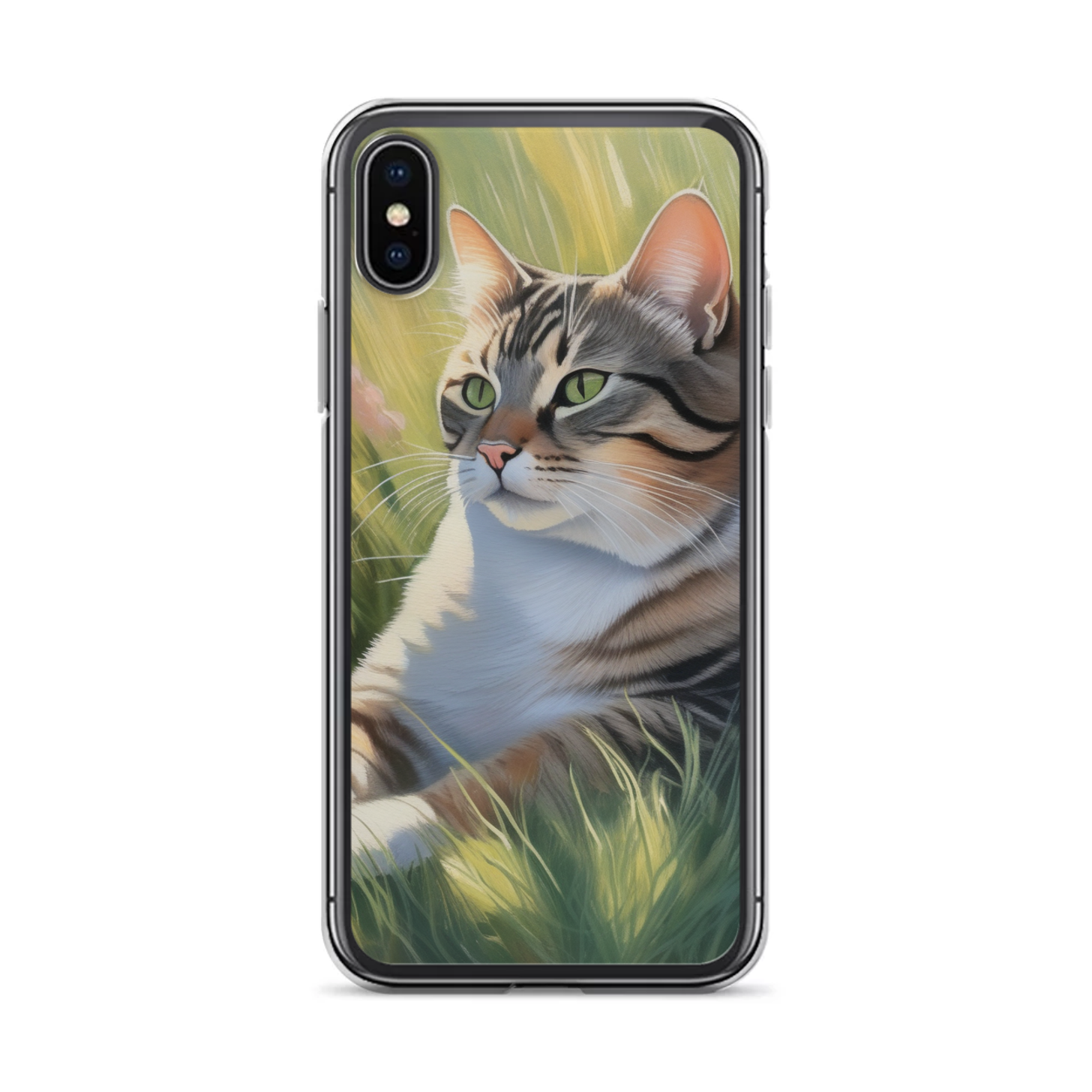 PugMug Custom Tabby Companion Cat iPhone Case