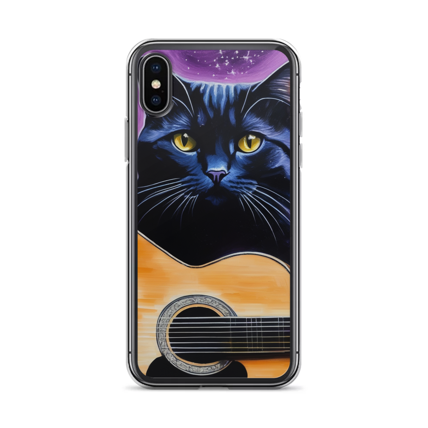 PugMug Custom Black British Shorthair Cat iPhone Case