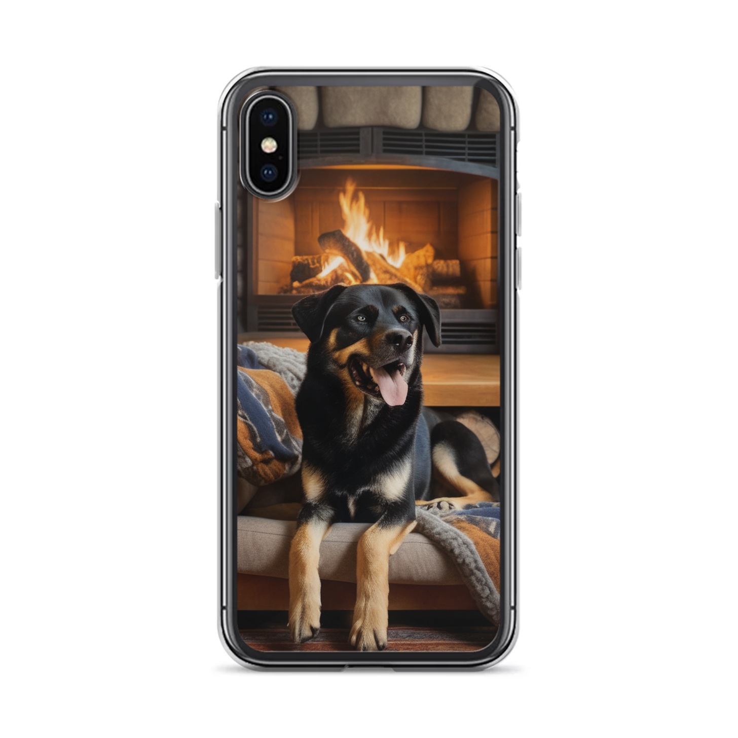 PugMug Custom Blue iPhone Case