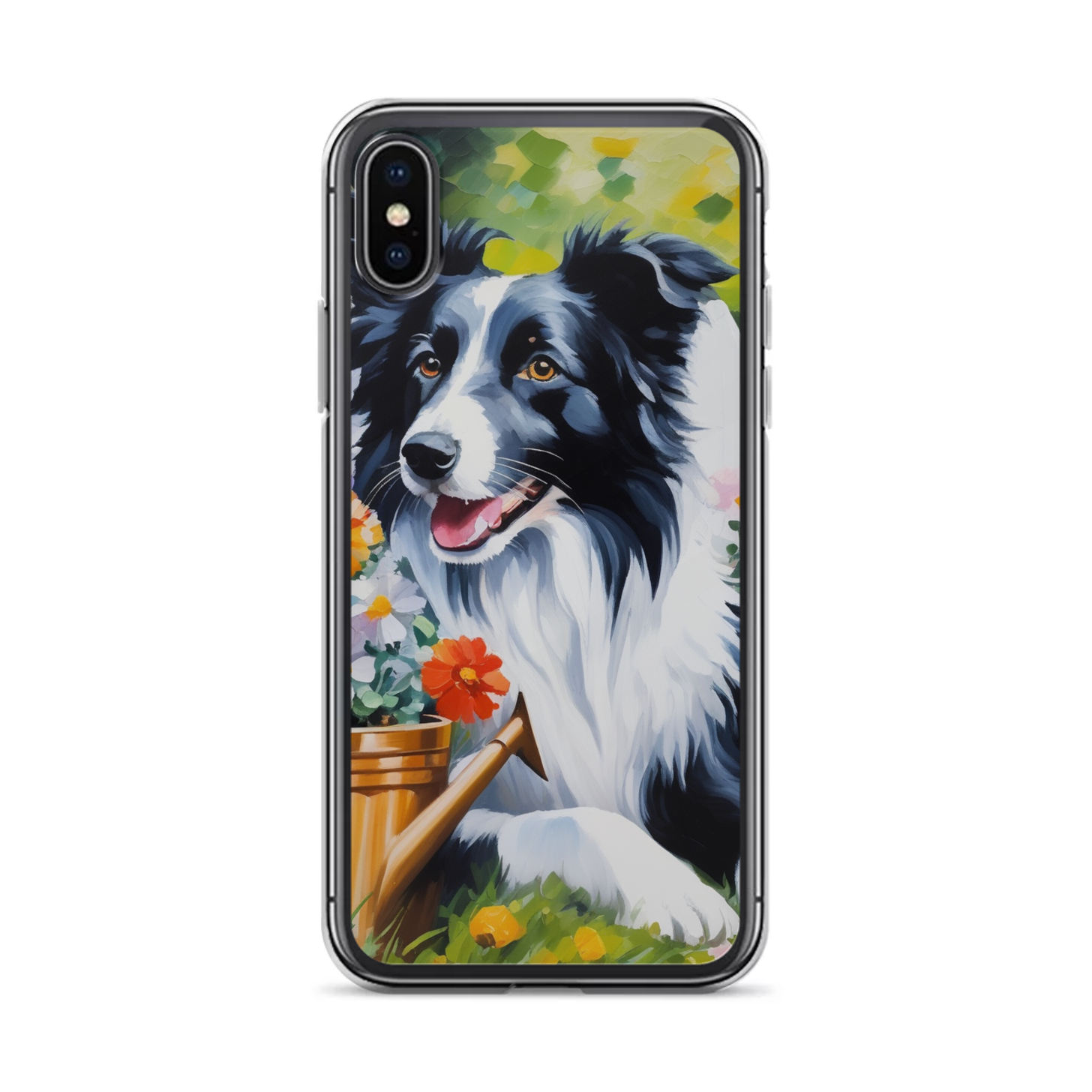PugMug Custom Border Collie iPhone Case