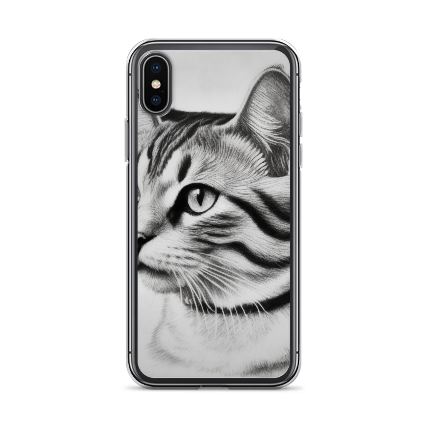 PugMug Custom White American Shorthair Cat iPhone Case