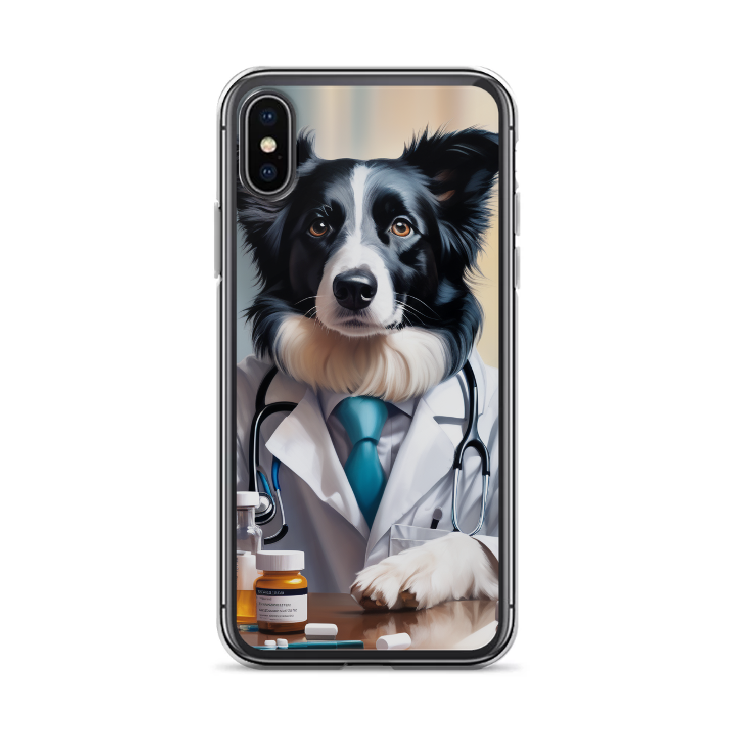 PugMug Custom Border Collie iPhone Case
