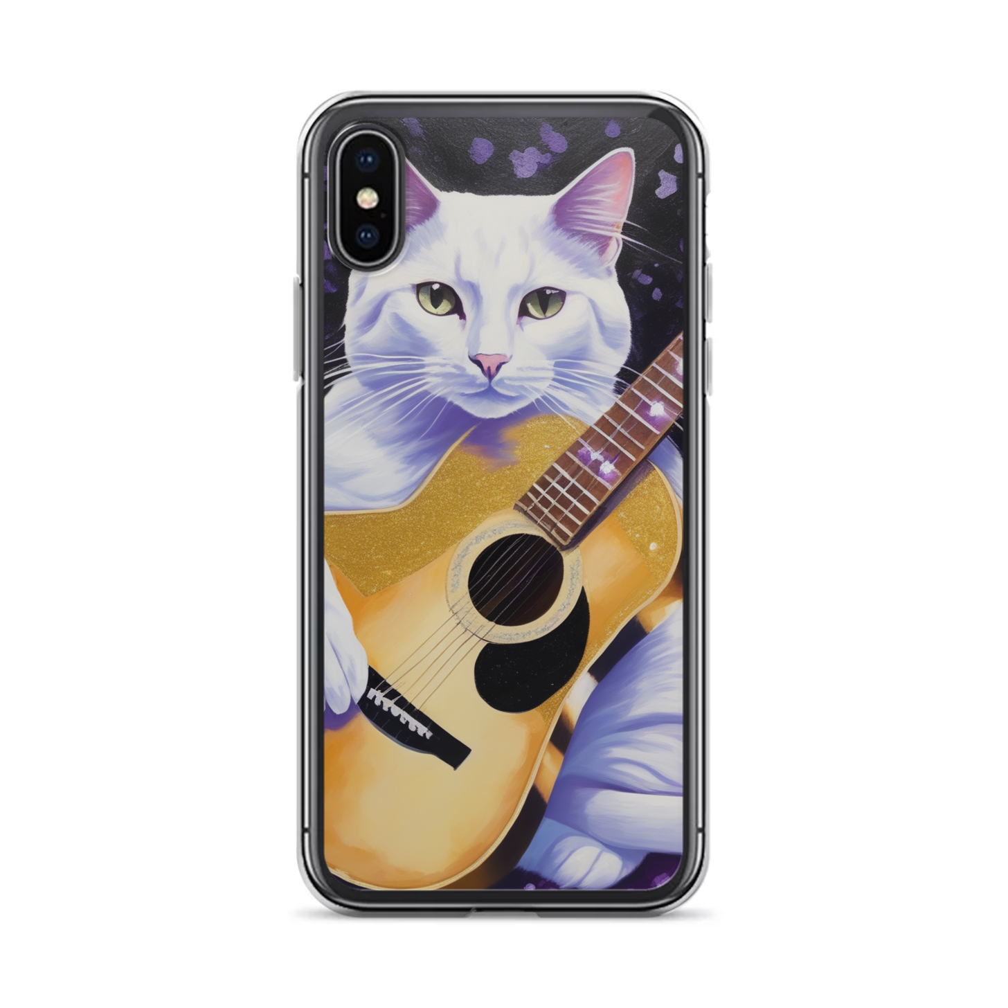 PugMug Custom White Companion Cat iPhone Case