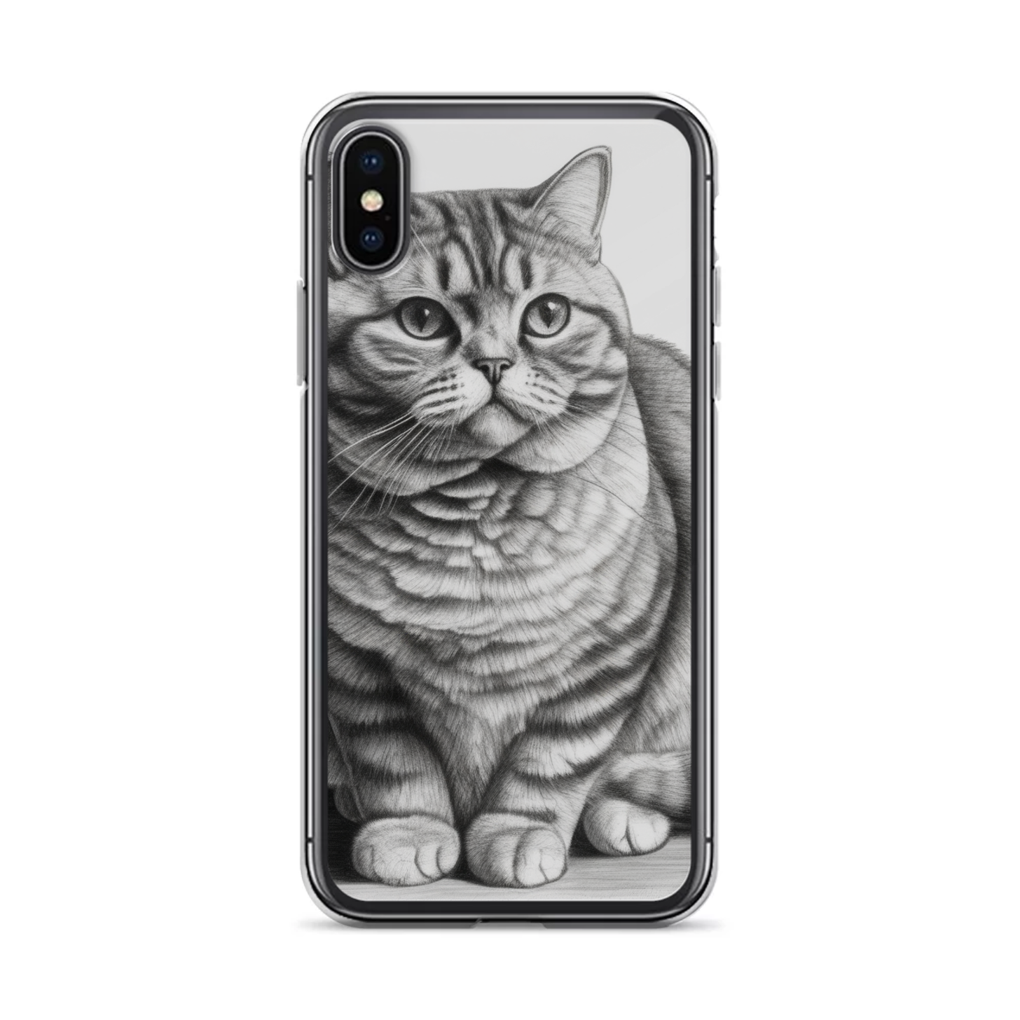 PugMug Custom Tabby British Shorthair Cat iPhone Case
