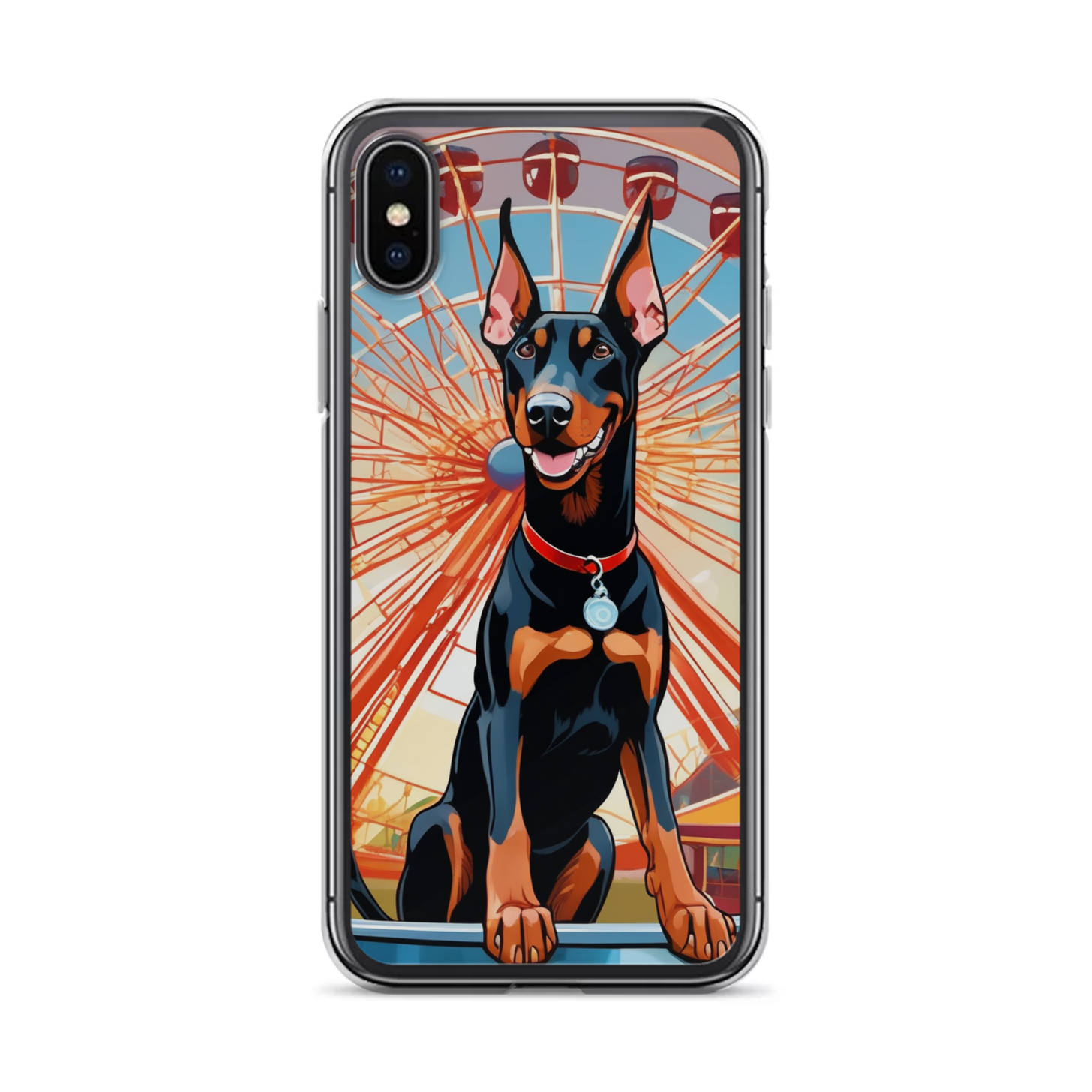 PugMug Custom Doberman Pinscher iPhone Case