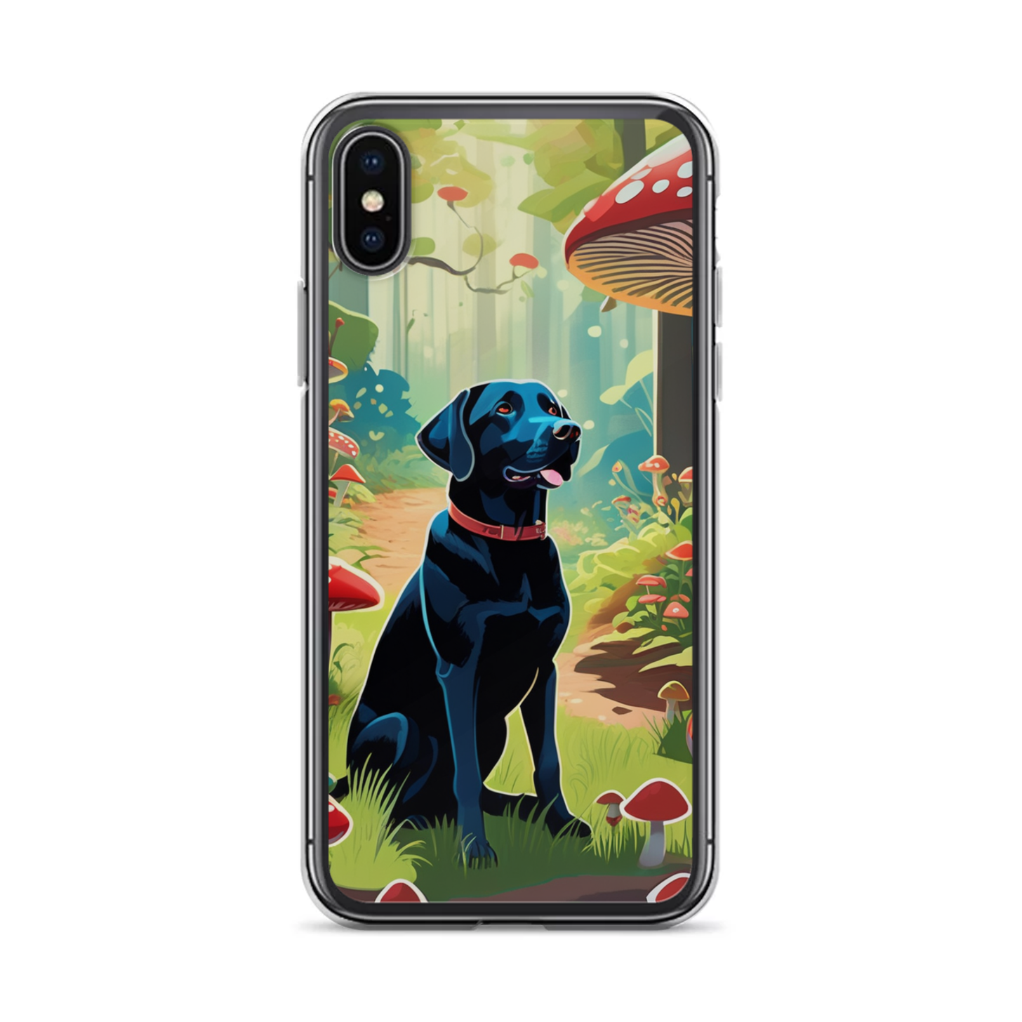 PugMug Custom Black Labrador Retriever iPhone Case