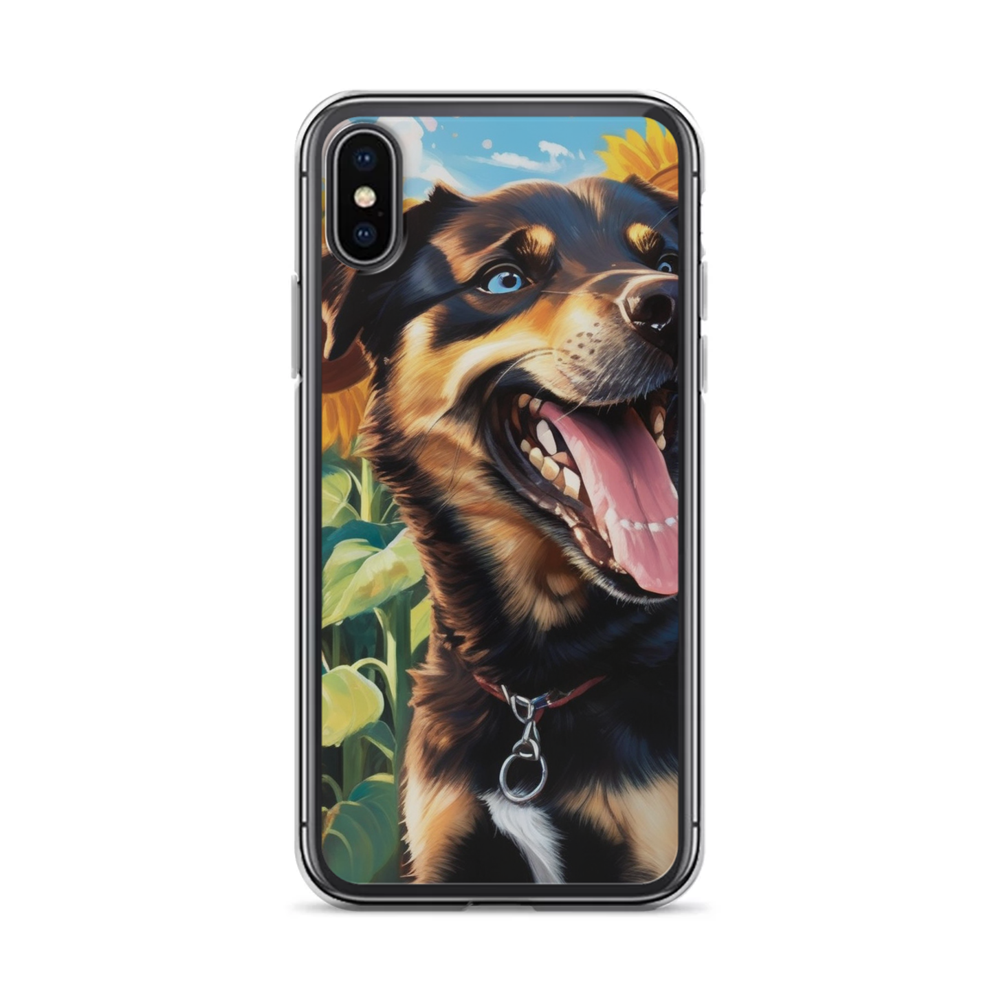 PugMug Custom Blue iPhone Case