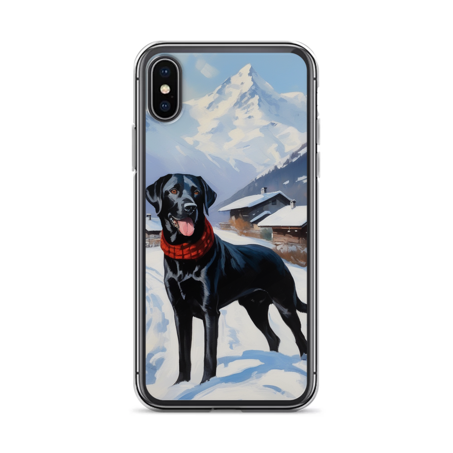 PugMug Custom Black Labrador Retriever iPhone Case